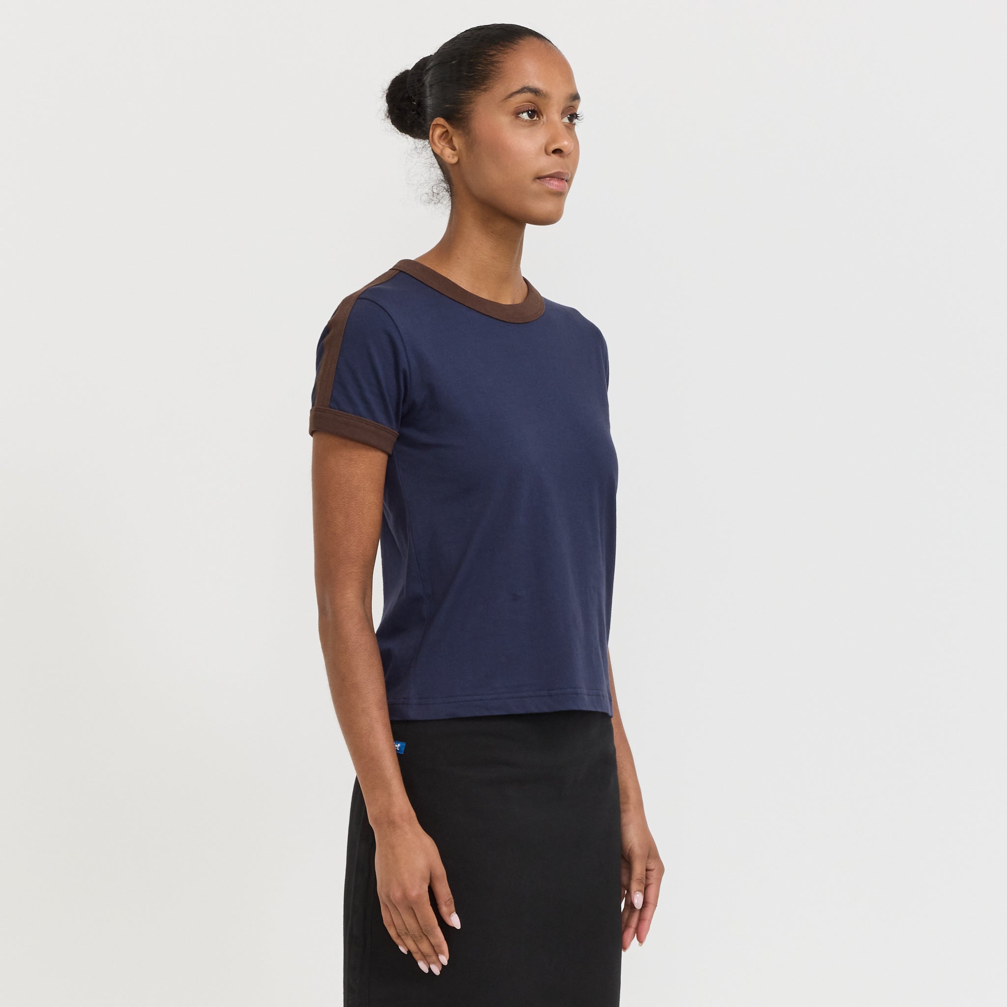 Womens Penny Tee Navy