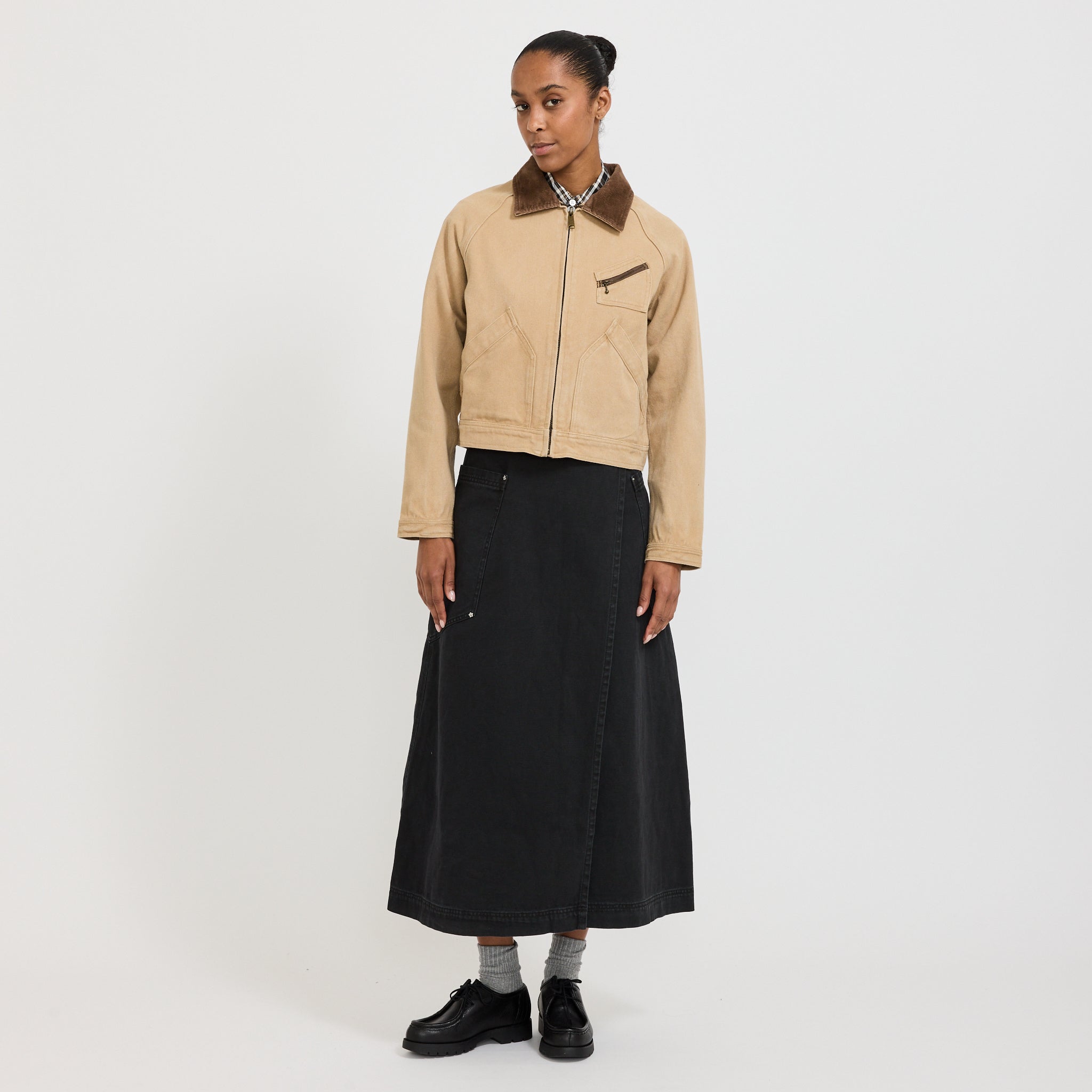Womens Ranch Jacket Used Tan