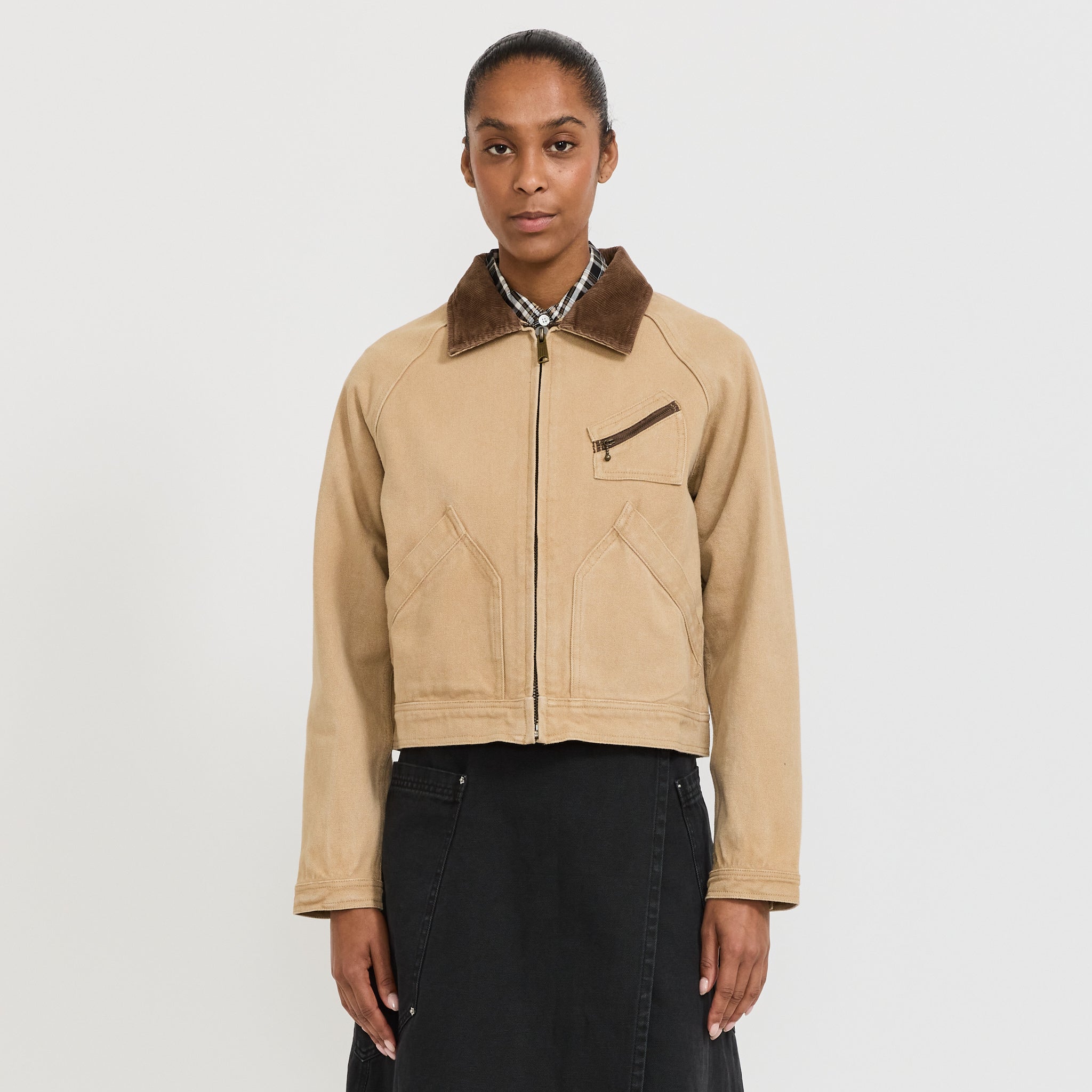 Womens Ranch Jacket Used Tan