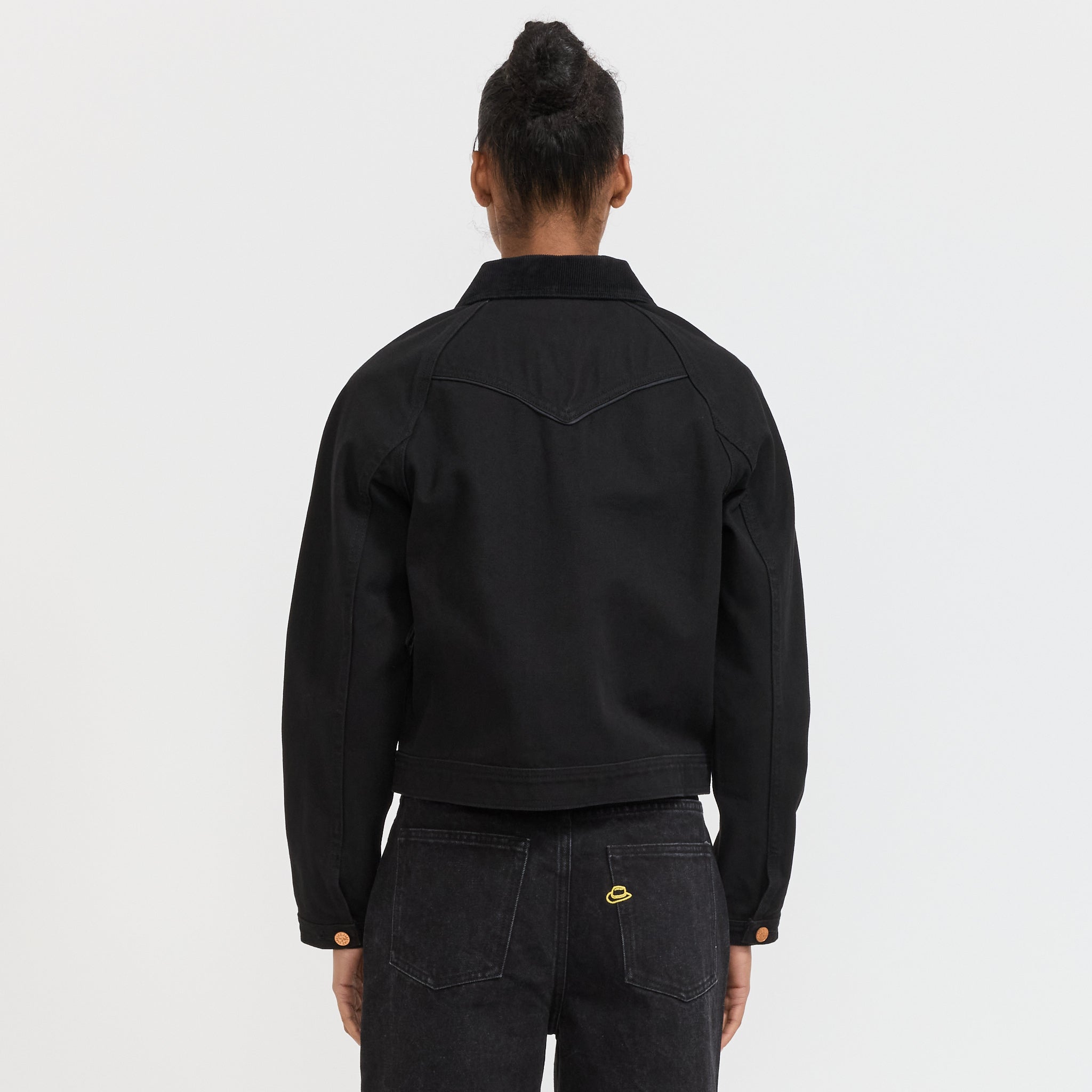 Larriet | Womens Ranch Jacket Used Black | Maplestore