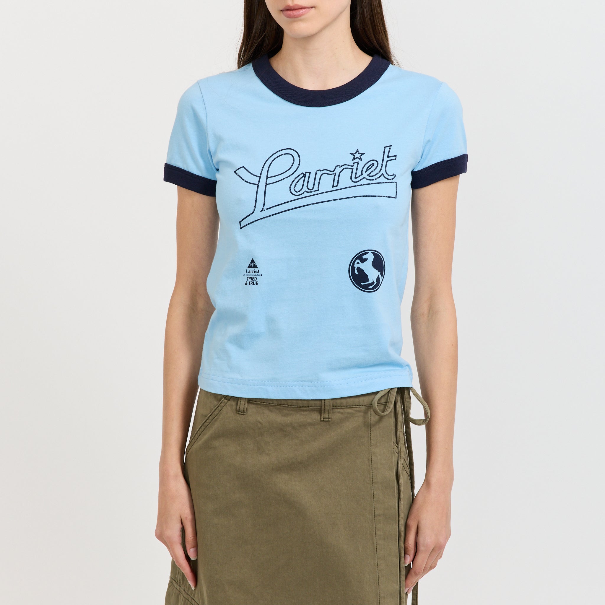 Womens Tried & True Tee Light Blue