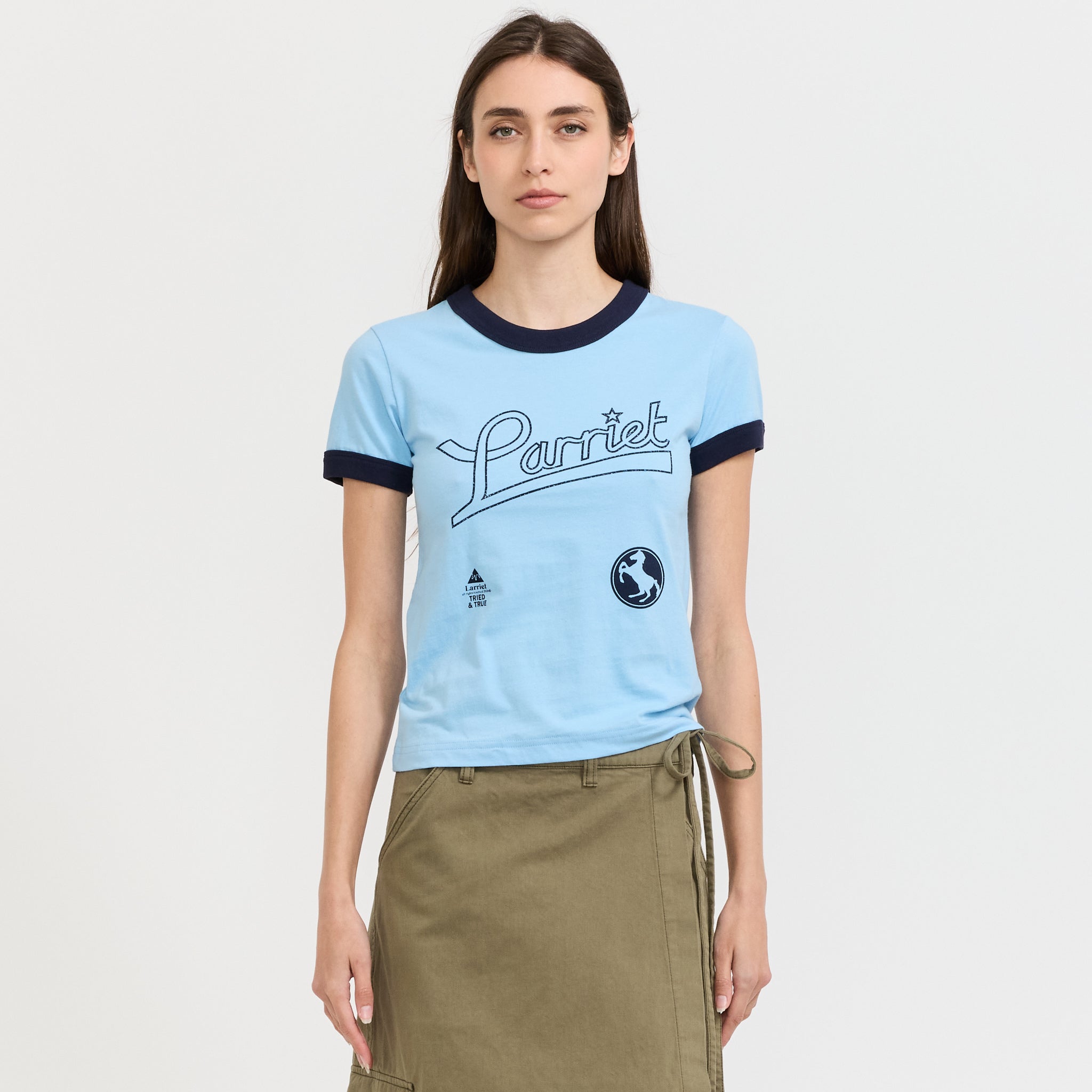 Womens Tried & True Tee Light Blue