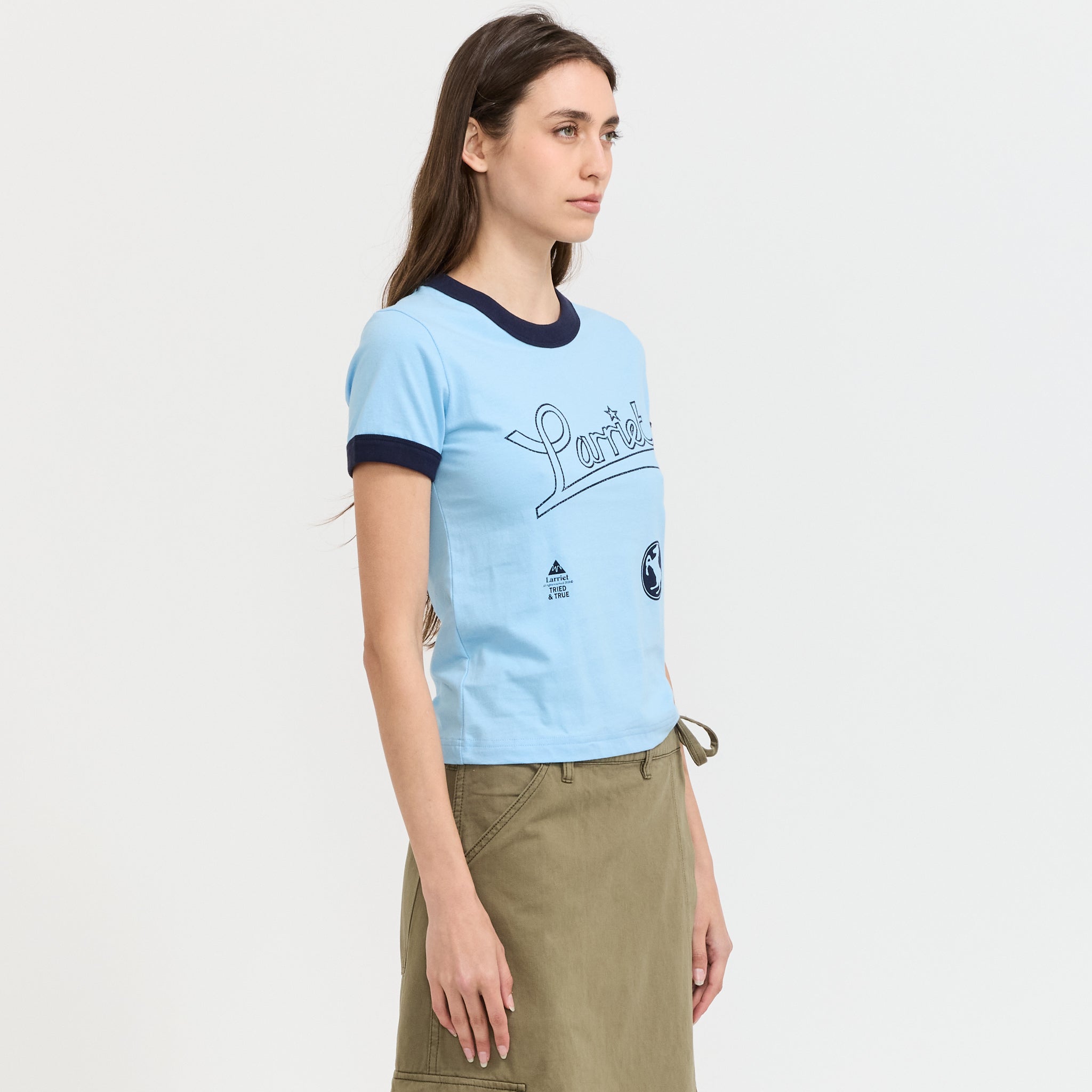 Womens Tried & True Tee Light Blue