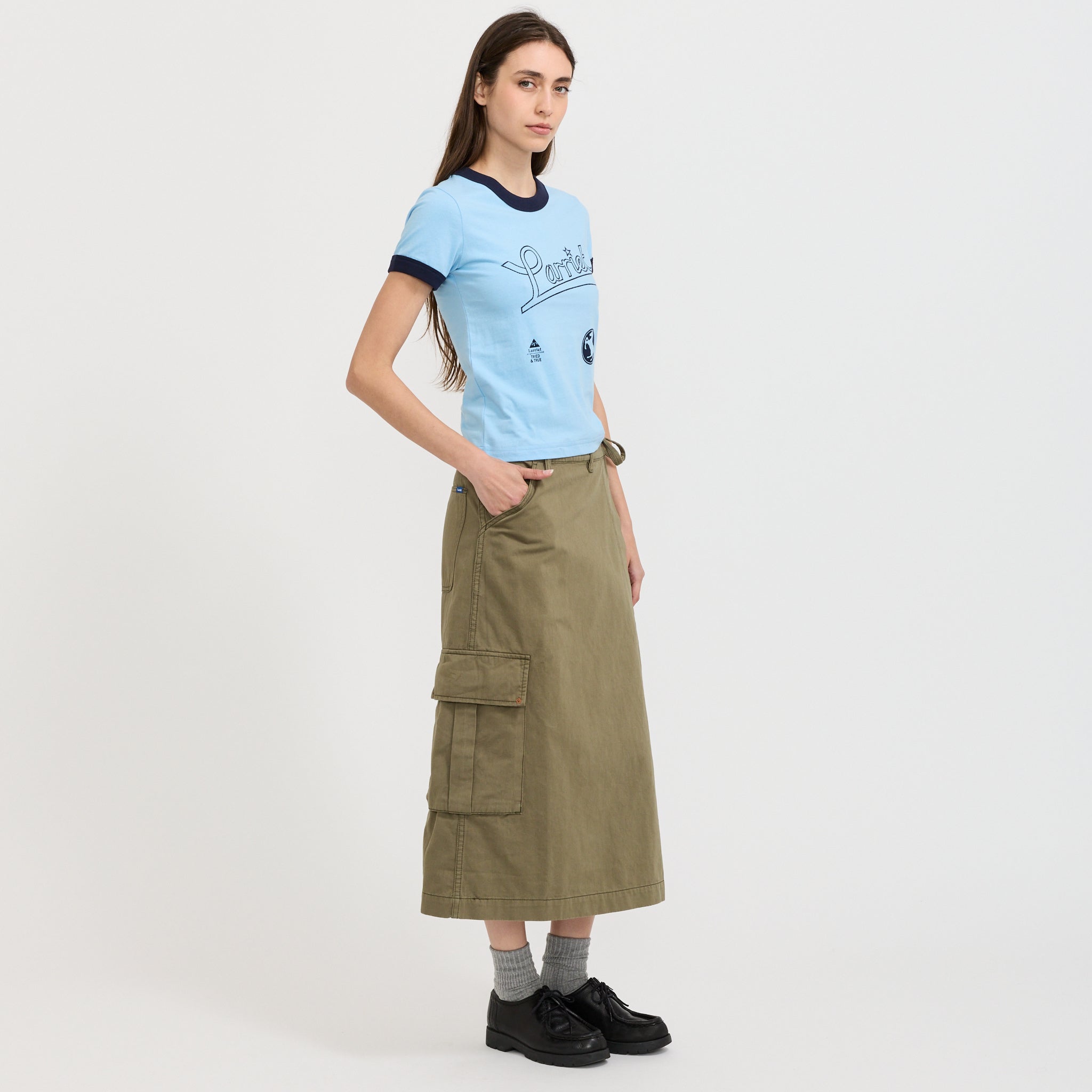 Womens Tried & True Tee Light Blue