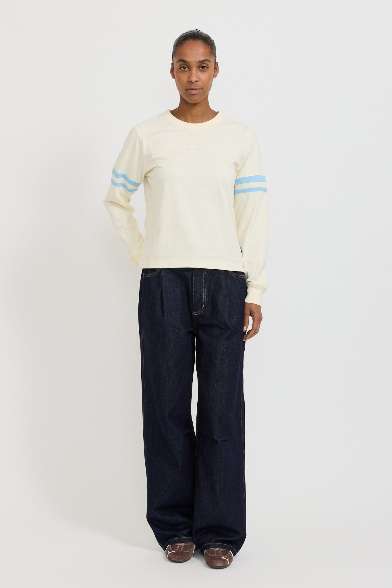 Larriet | Tullum Long Sleeve Tee Cream | Maplestore