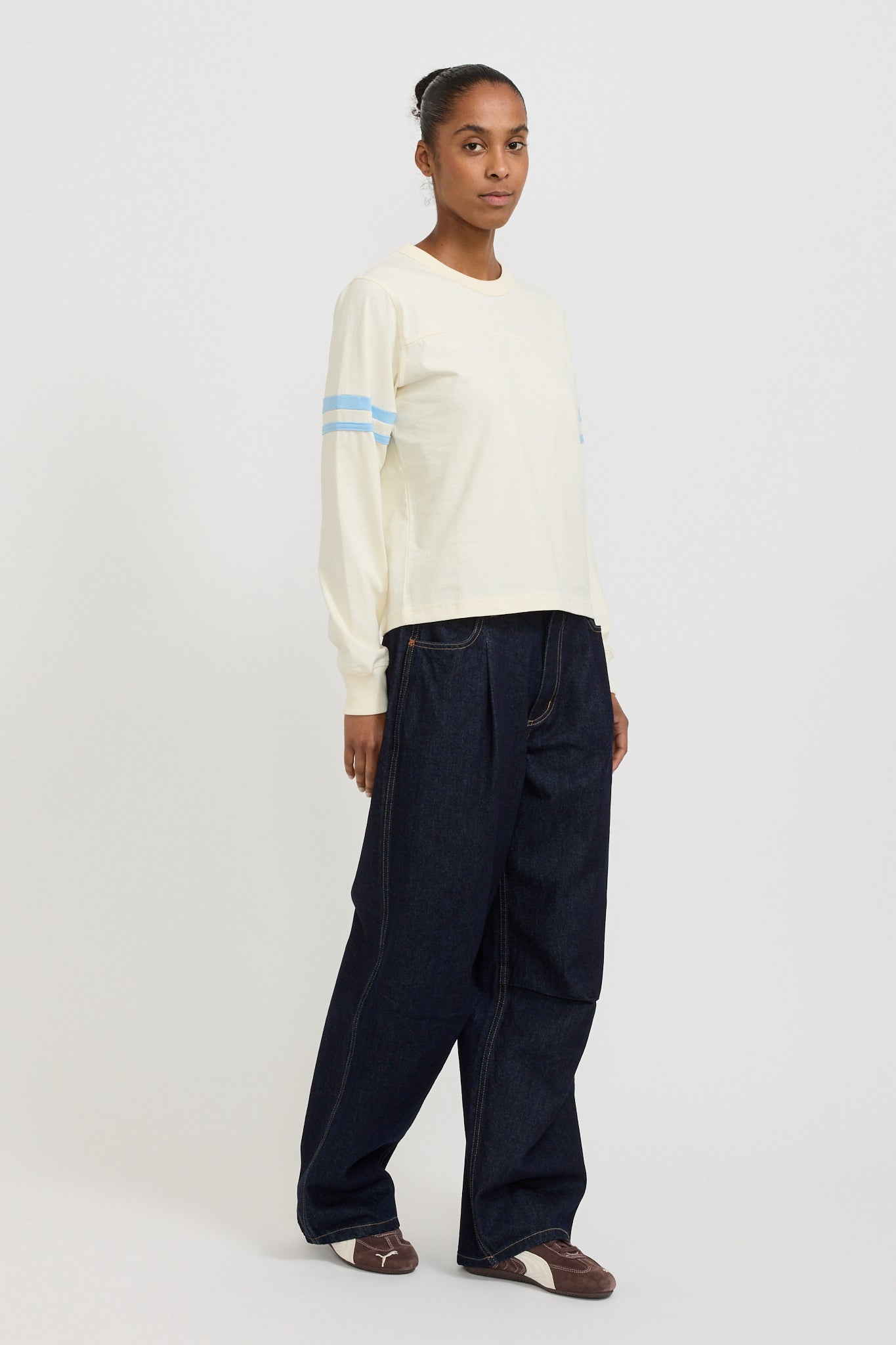 Larriet | Tullum Long Sleeve Tee Cream | Maplestore