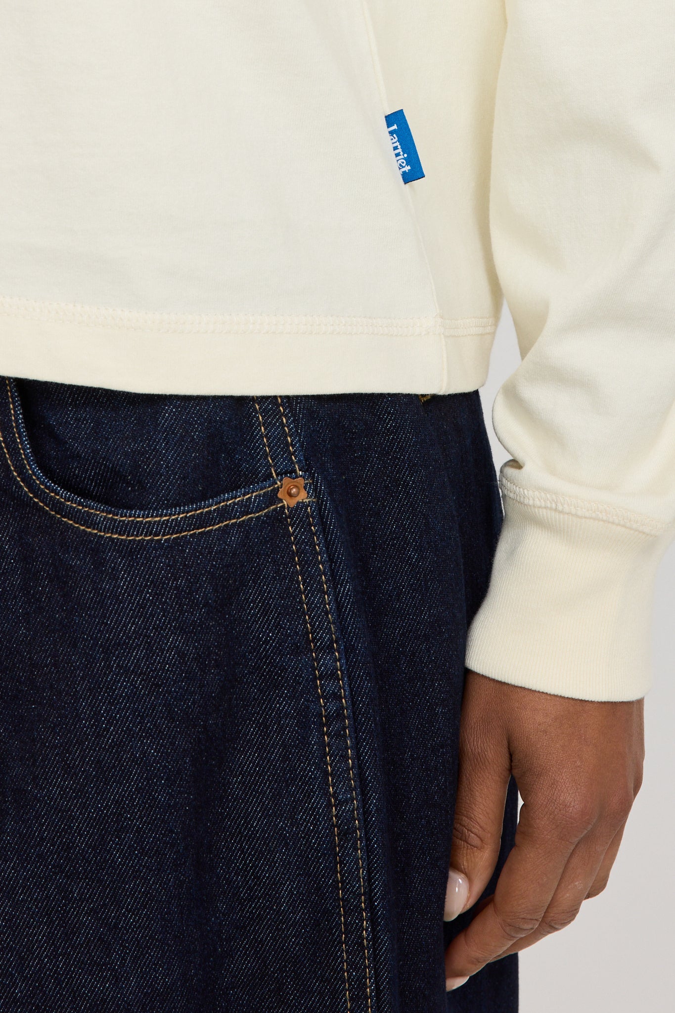 Larriet | Tullum Long Sleeve Tee Cream | Maplestore