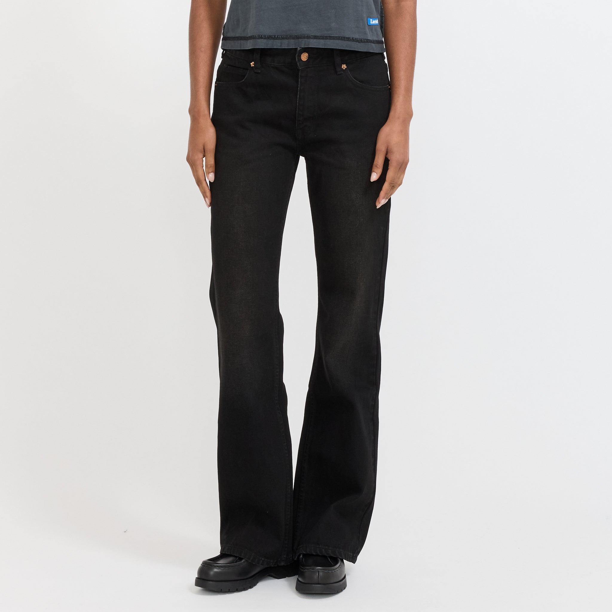 Womens Vini Jeans Used Black