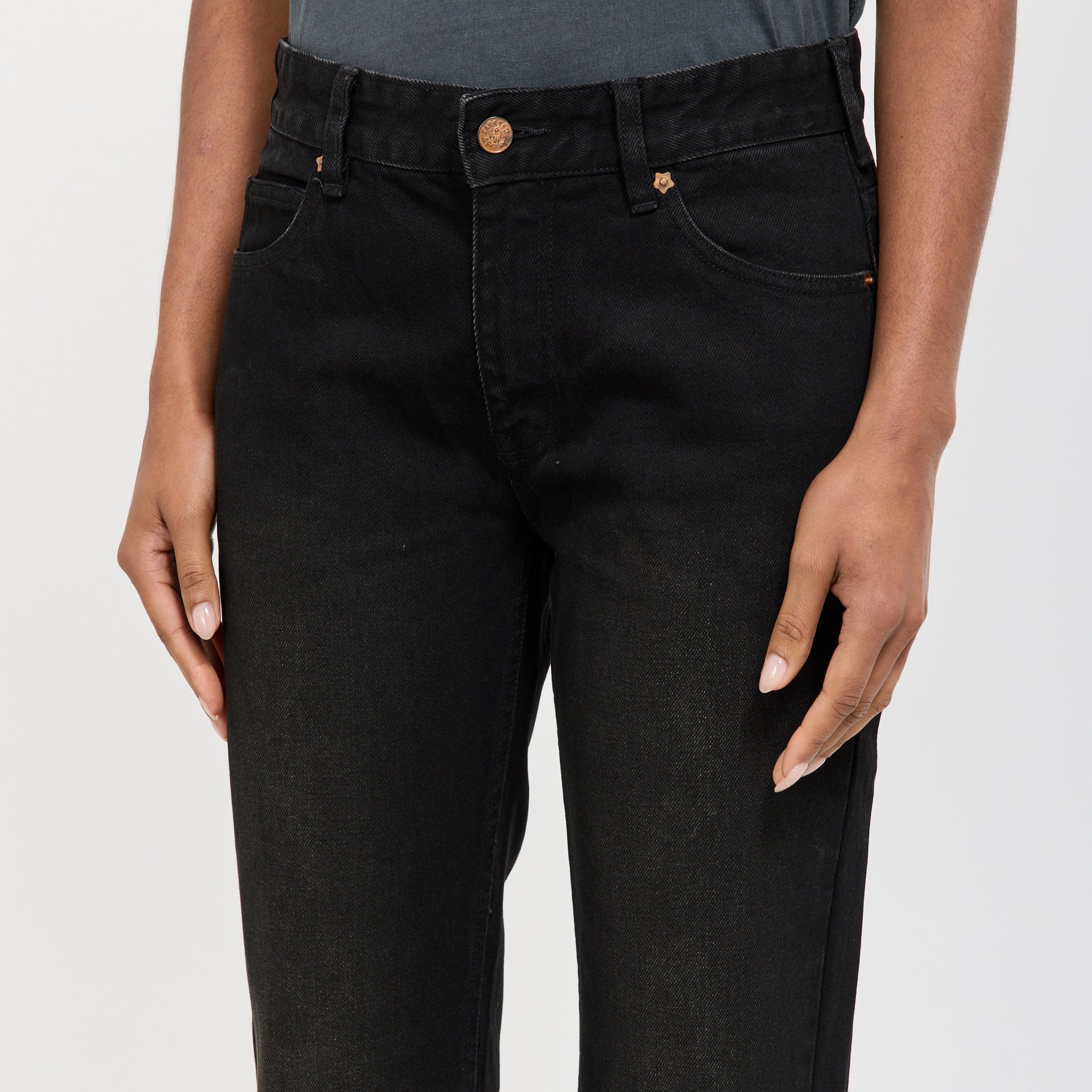 Womens Vini Jeans Used Black