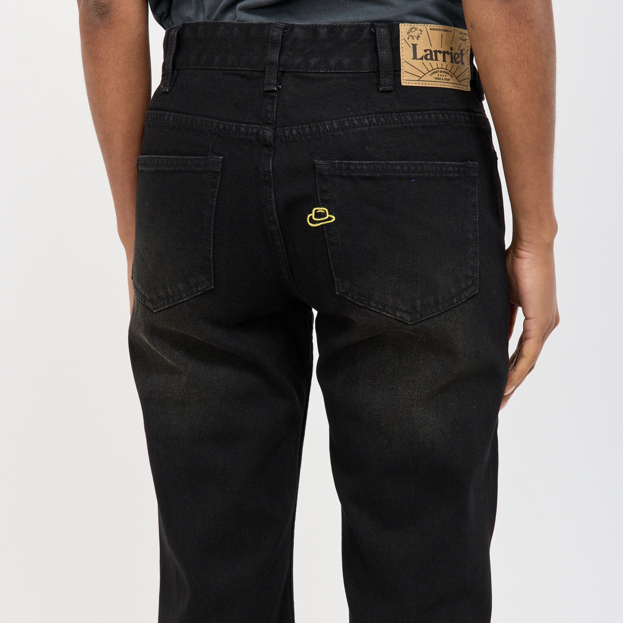 Womens Vini Jeans Used Black