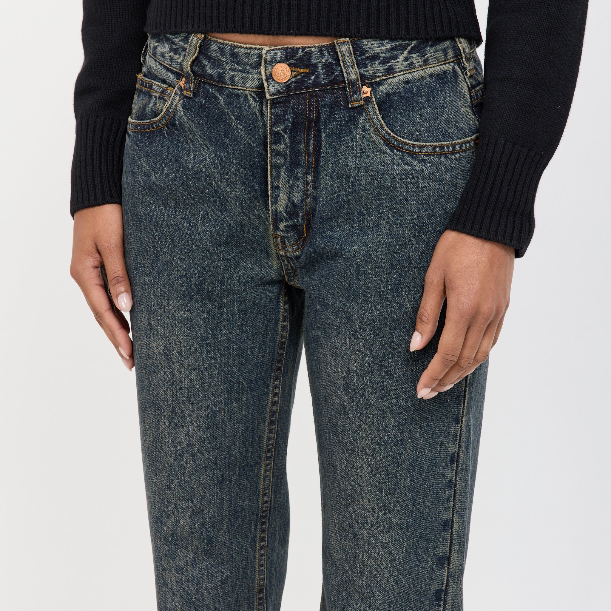 Womens Vini Jeans Dirty Indigo