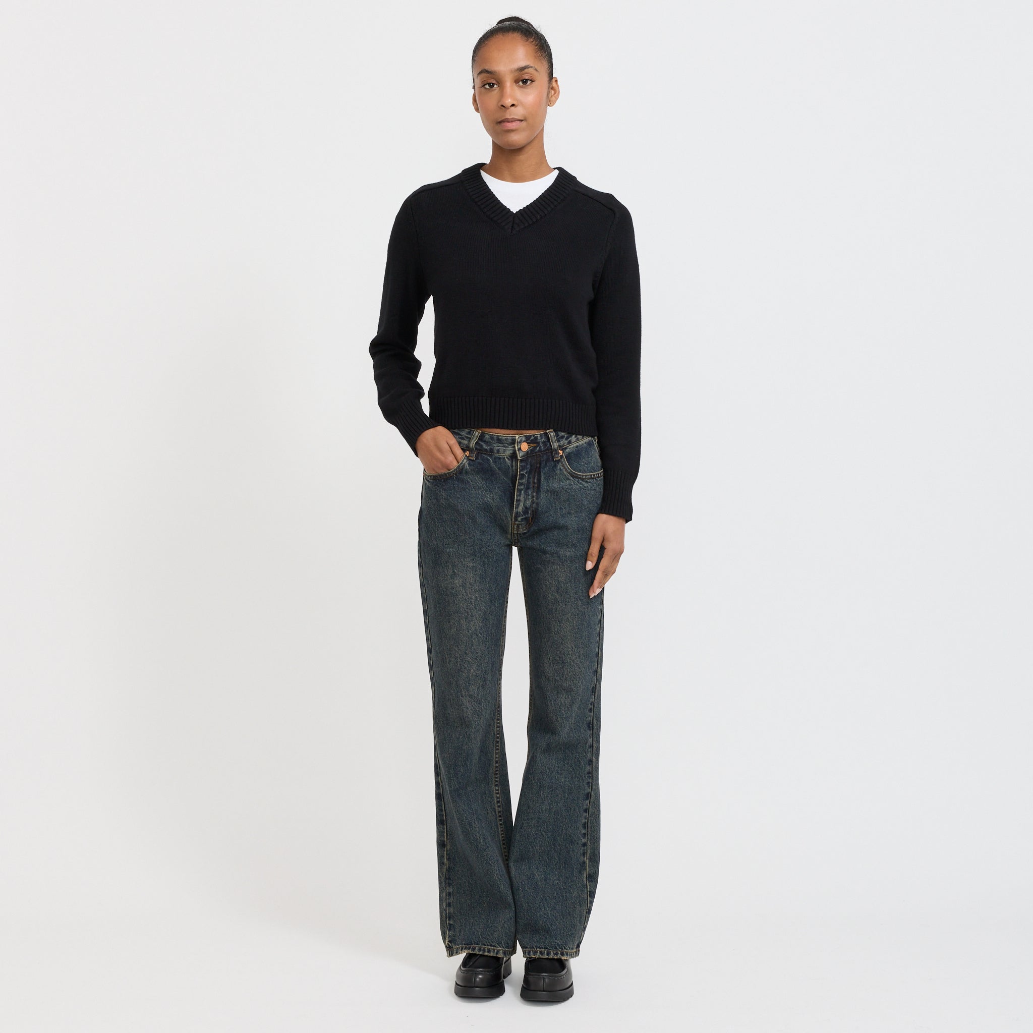 Womens Vini Jeans Dirty Indigo
