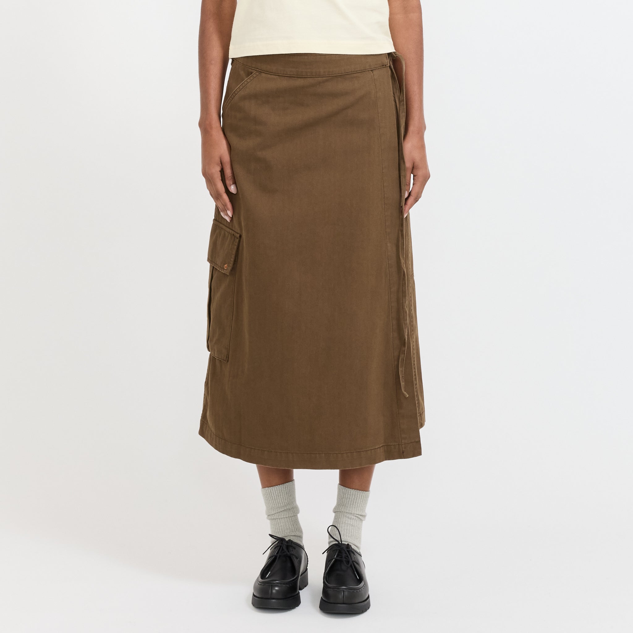Combat Skirt Brown