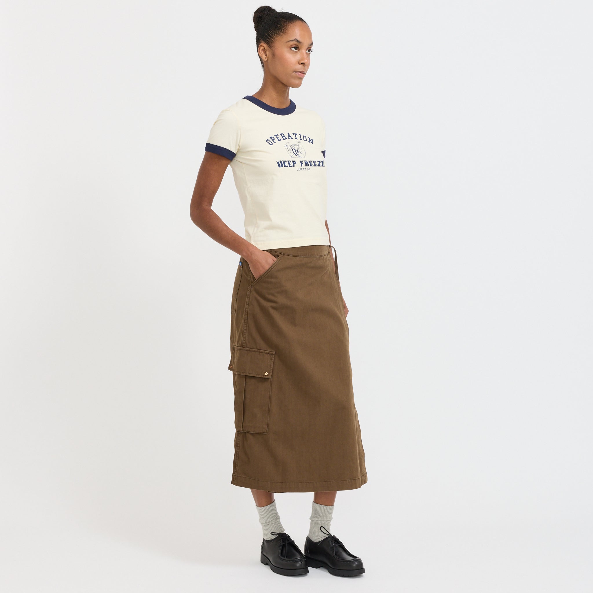 Combat Skirt Brown