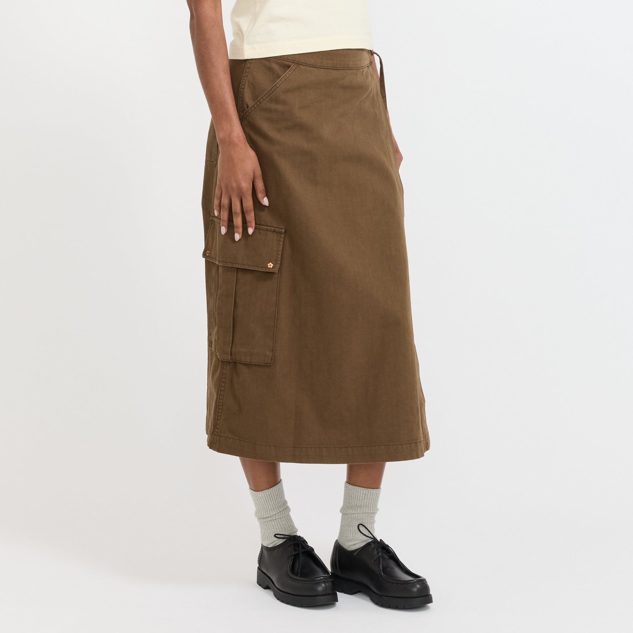 Combat Skirt Brown