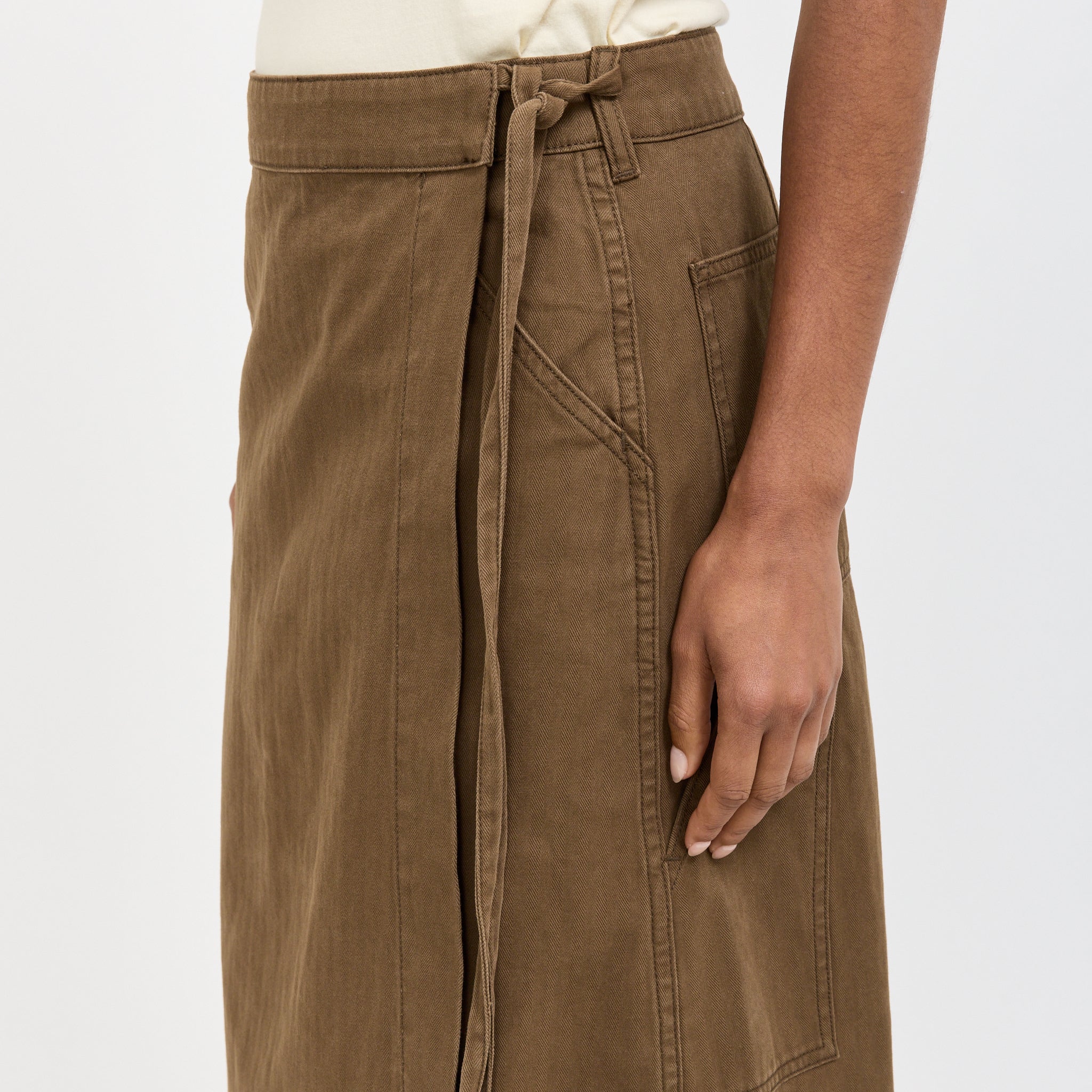 Combat Skirt Brown