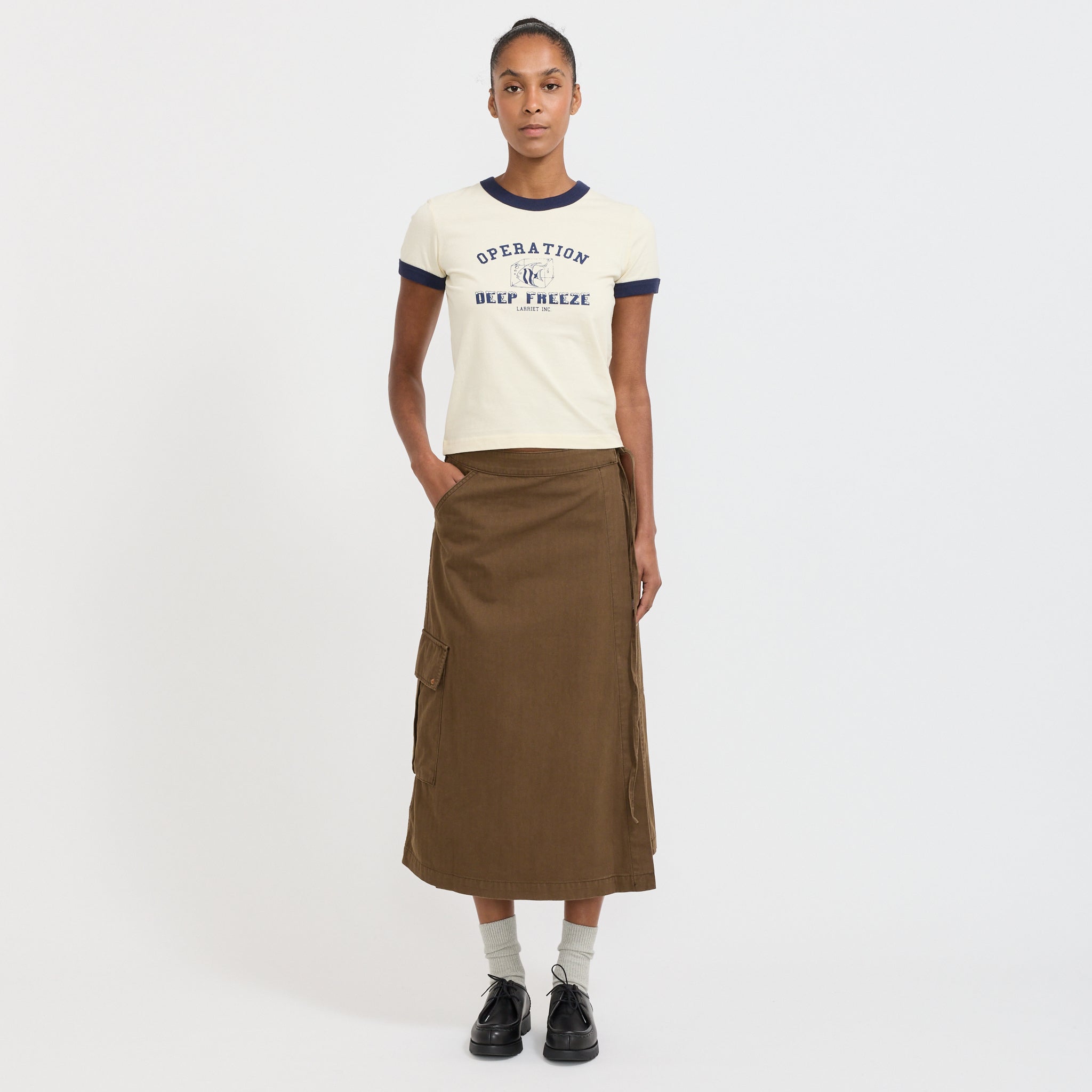 Combat Skirt Brown