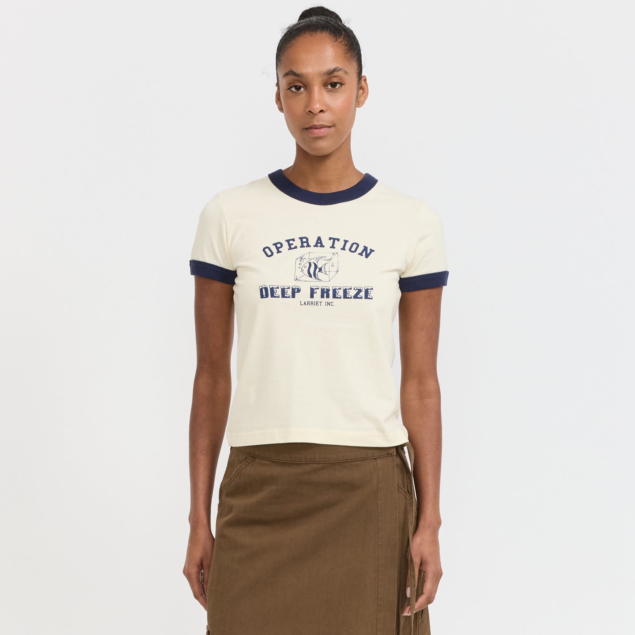 Womens Deep Freeze Tee Natural