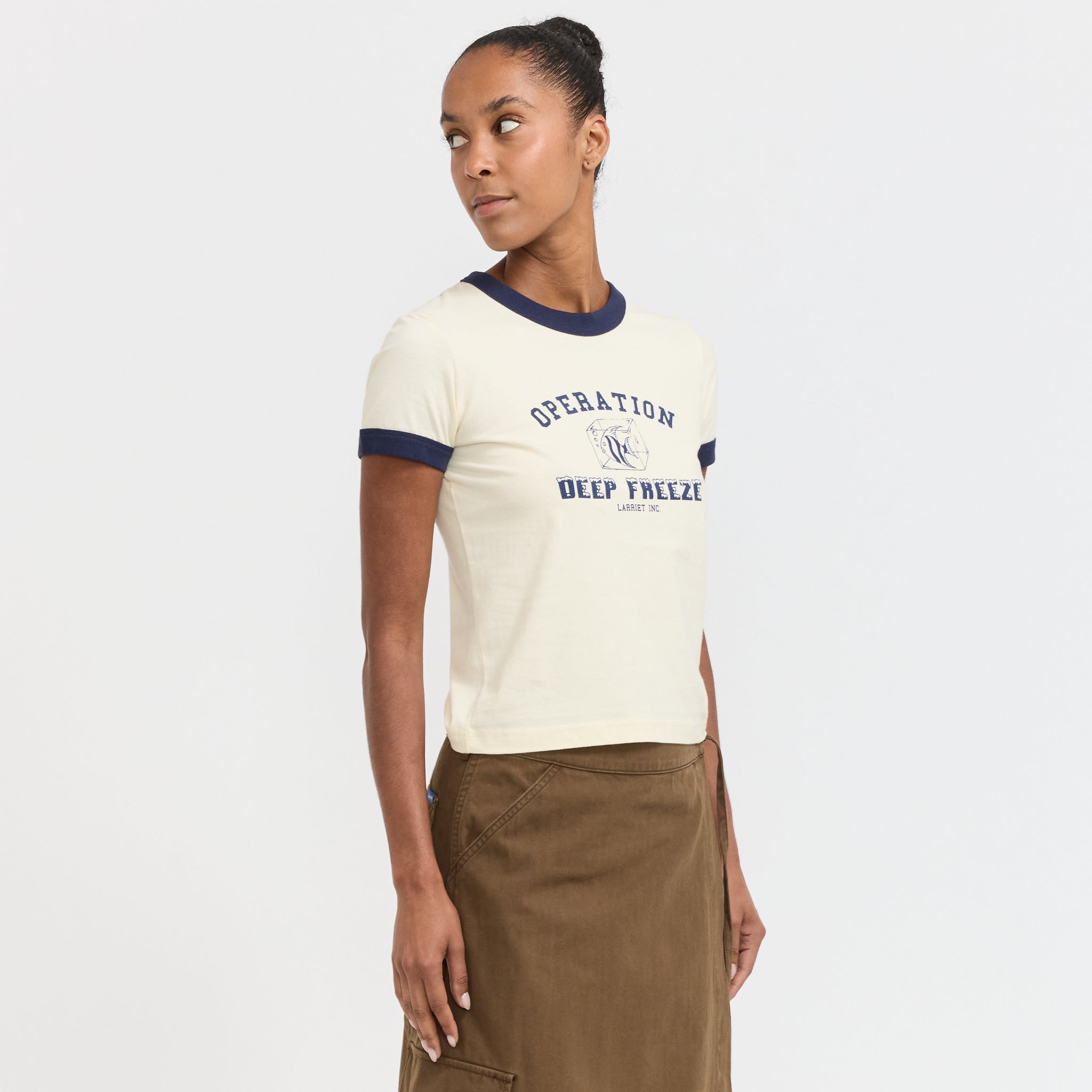 Womens Deep Freeze Tee Natural