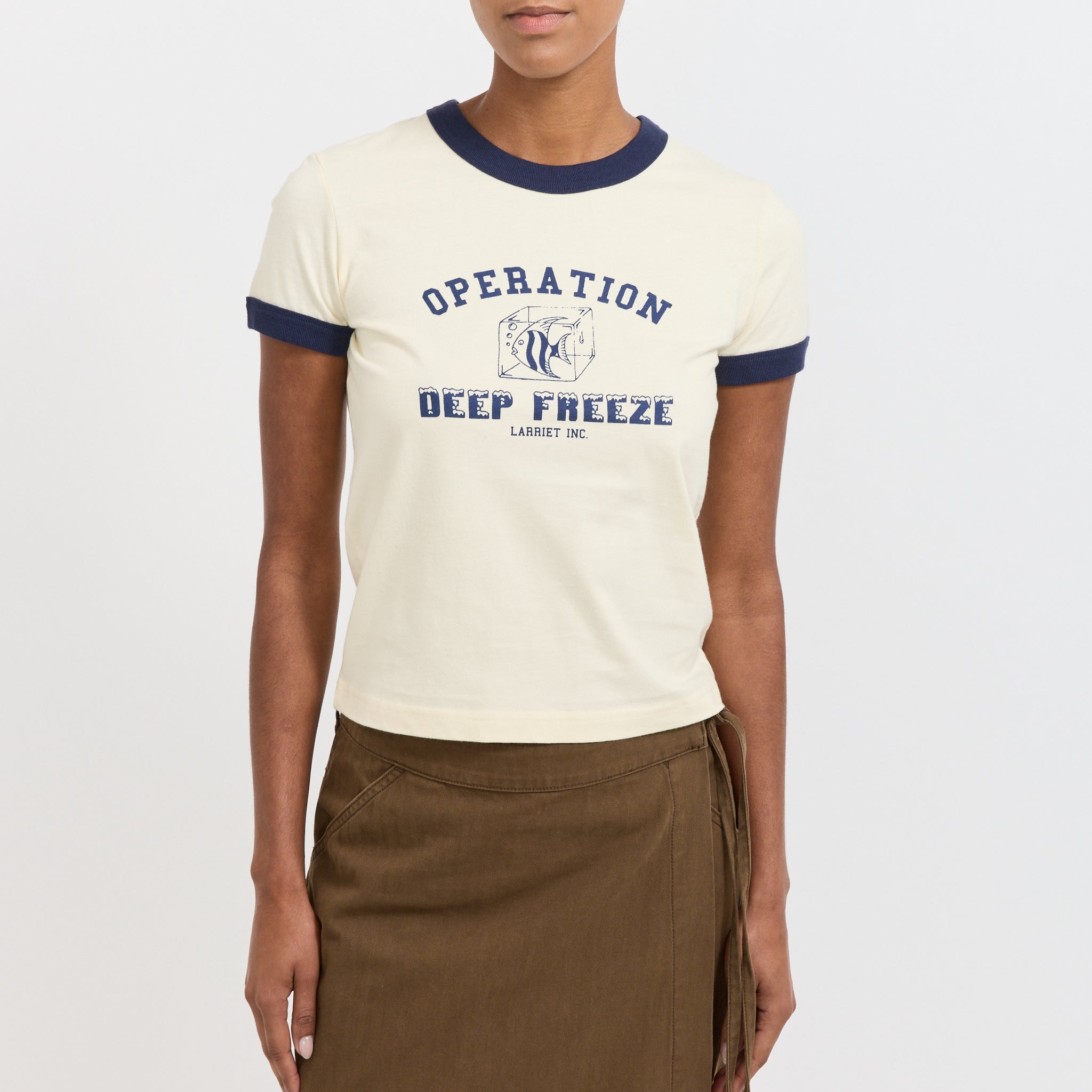 Womens Deep Freeze Tee Natural