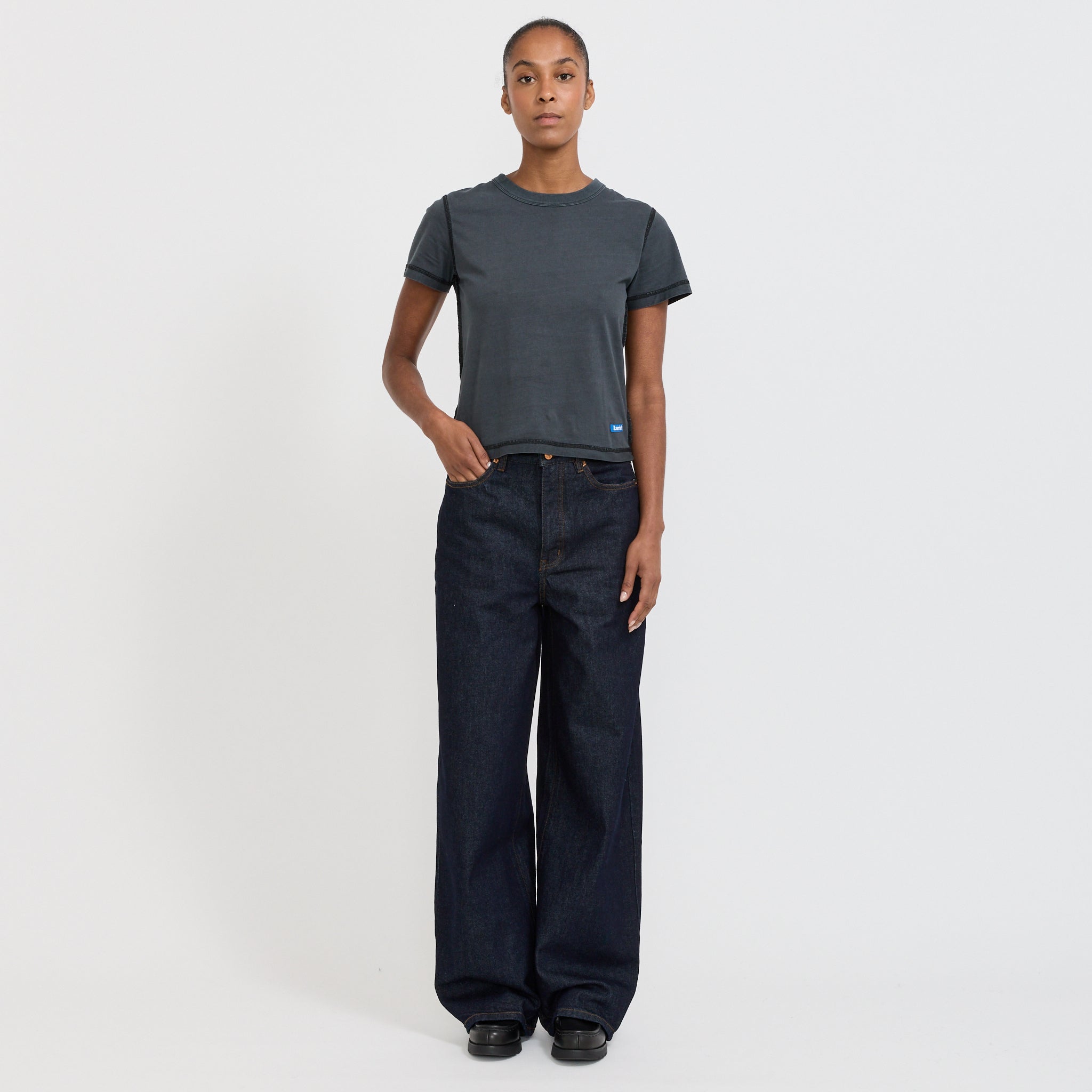 Womens Wale Jeans Indigo