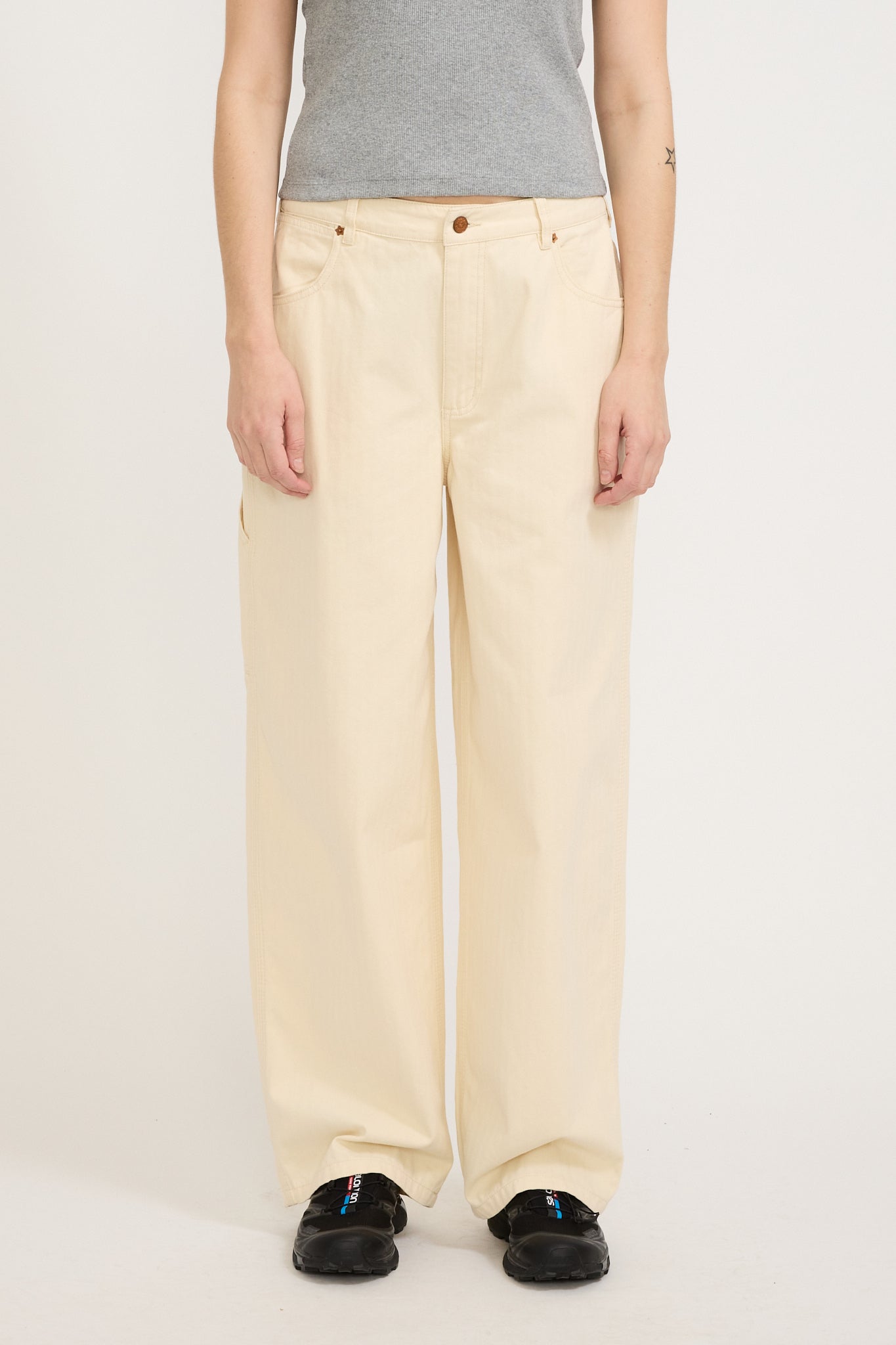 Larriet | Womens Work Pant Natural | Maplestore