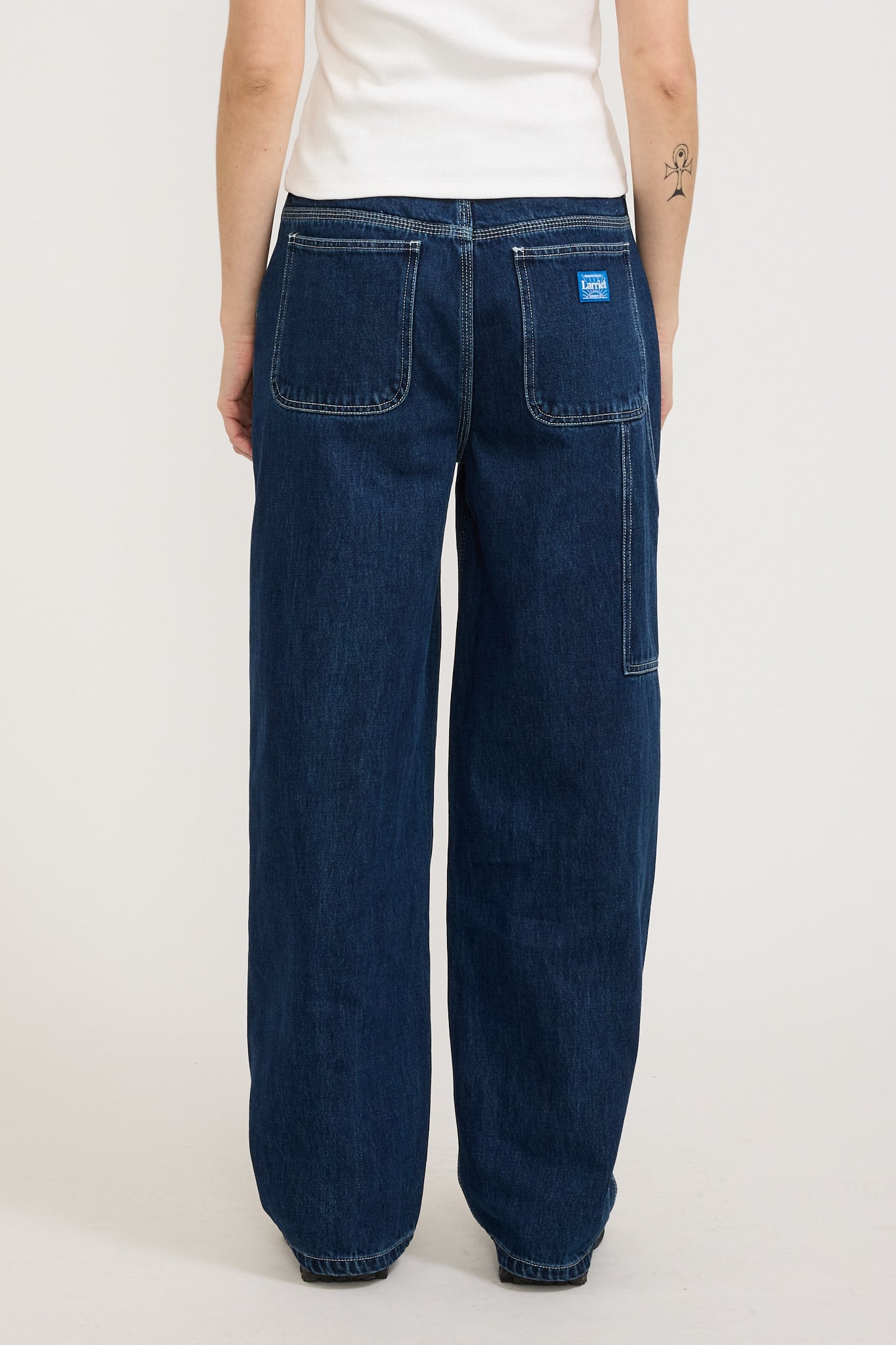 Larriet | Womens Work Pant Indigo Denim | Maplestore