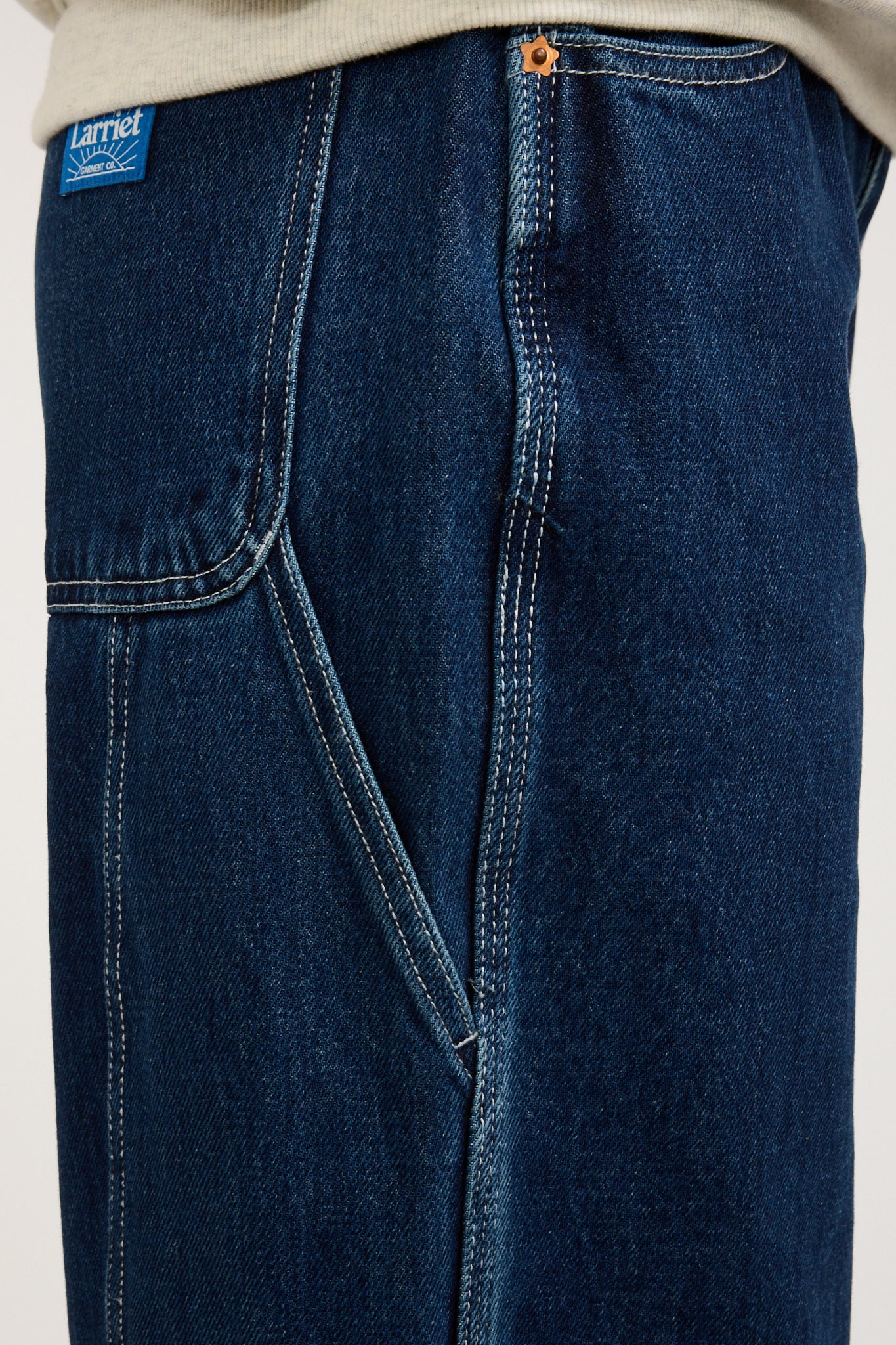 Larriet | Womens Work Pant Indigo Denim | Maplestore