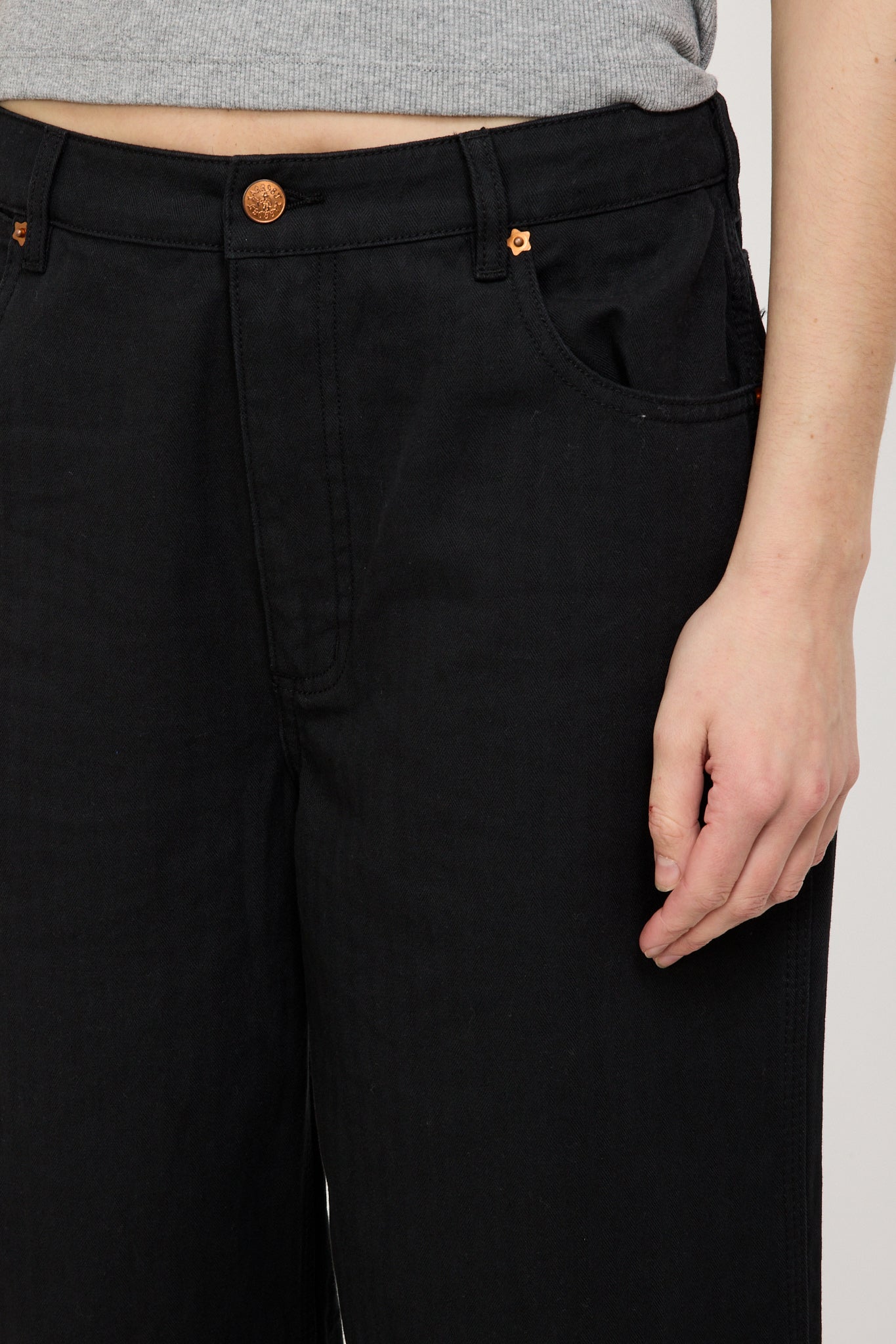 Larriet | Womens Work Pant Black | Maplestore