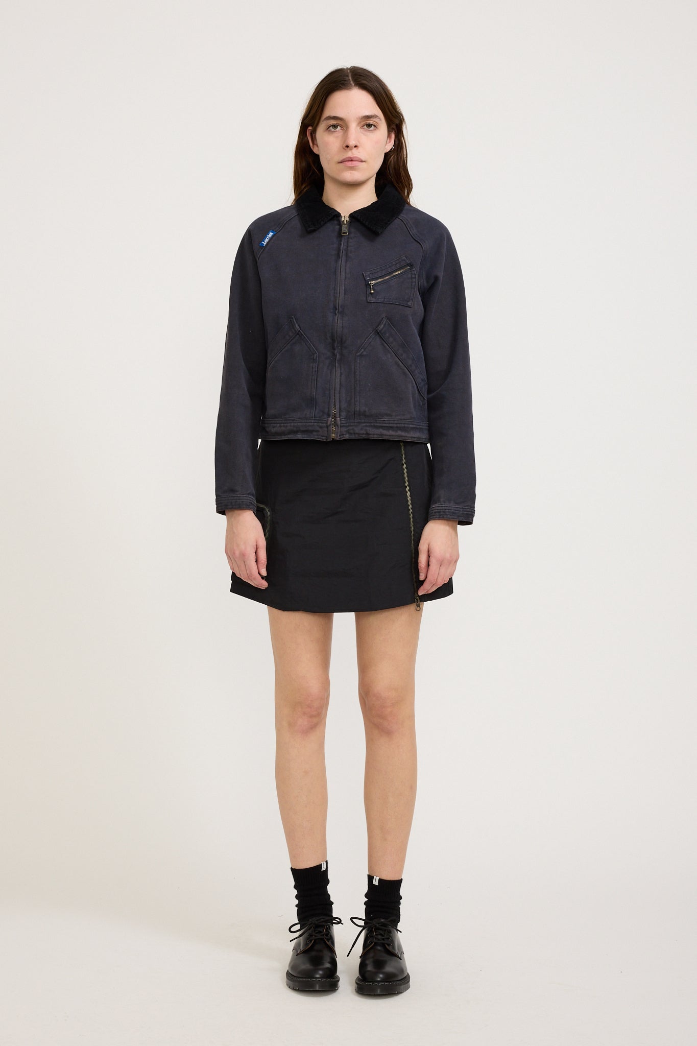 Larriet | Ranch Jacket Used Black | Maplestore