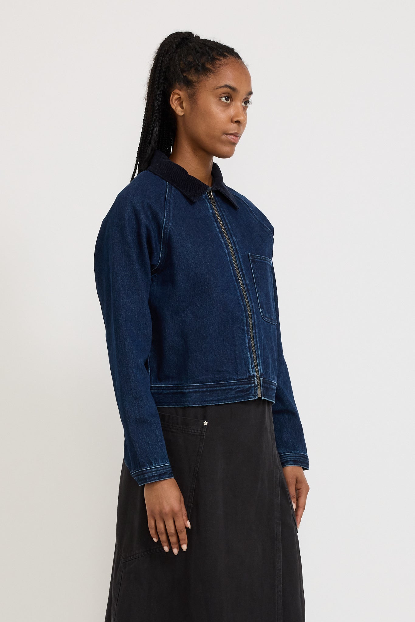 Womens Work Jacket Indigo