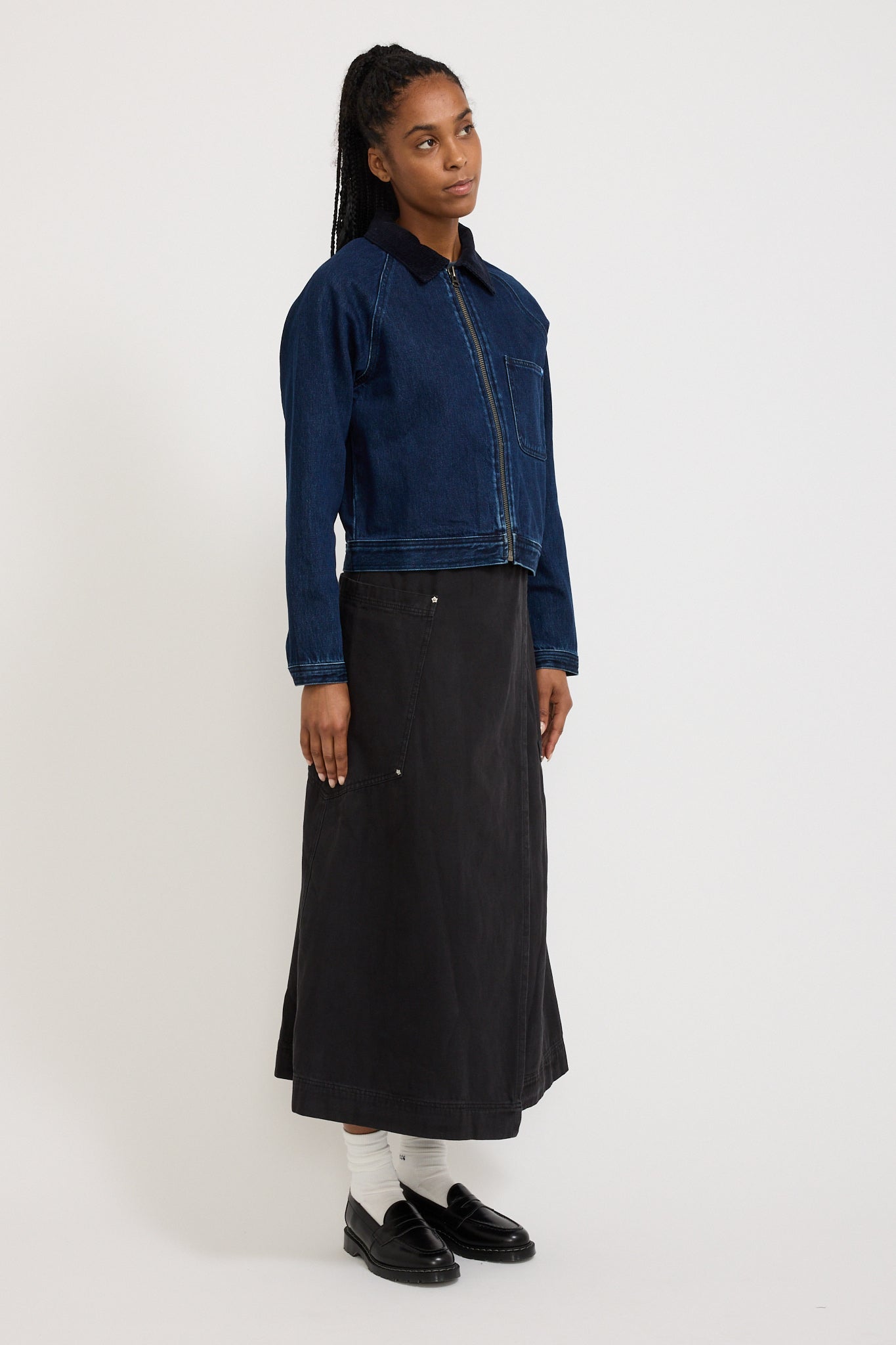 Womens Work Jacket Indigo