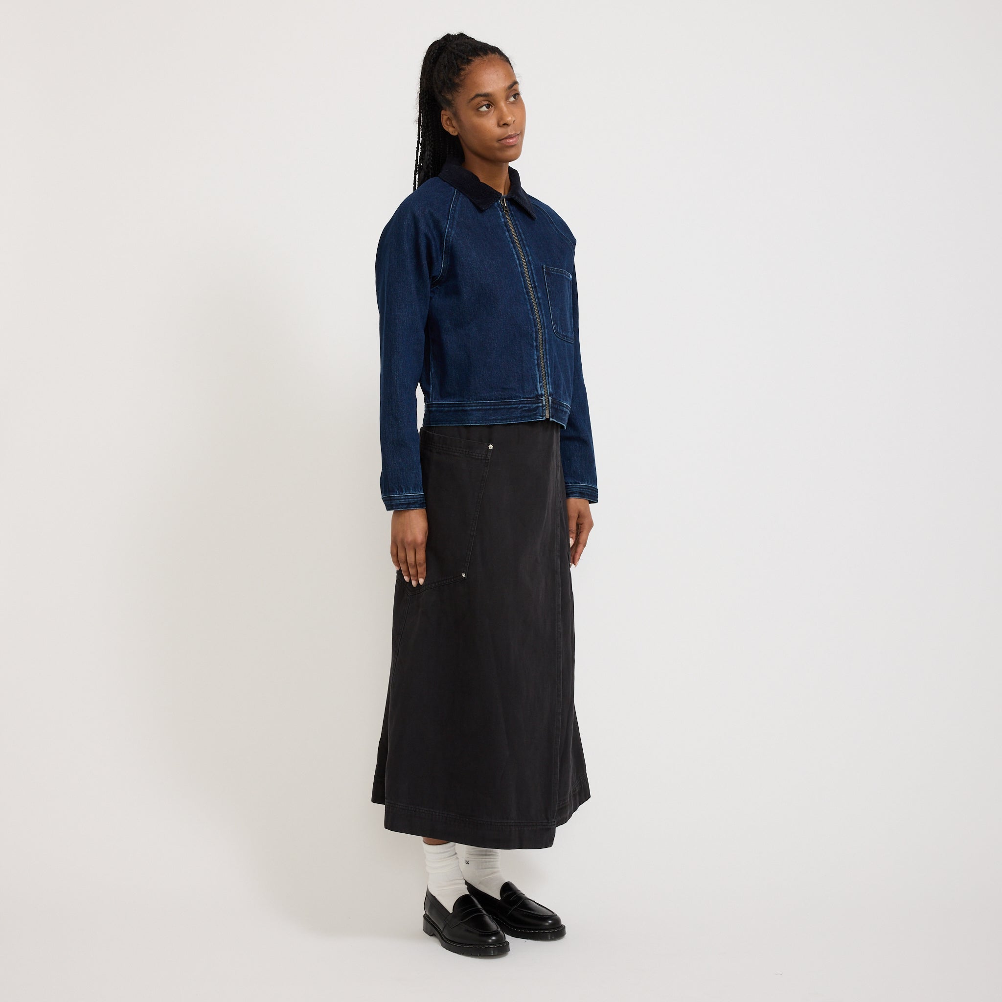 Womens Work Jacket Indigo