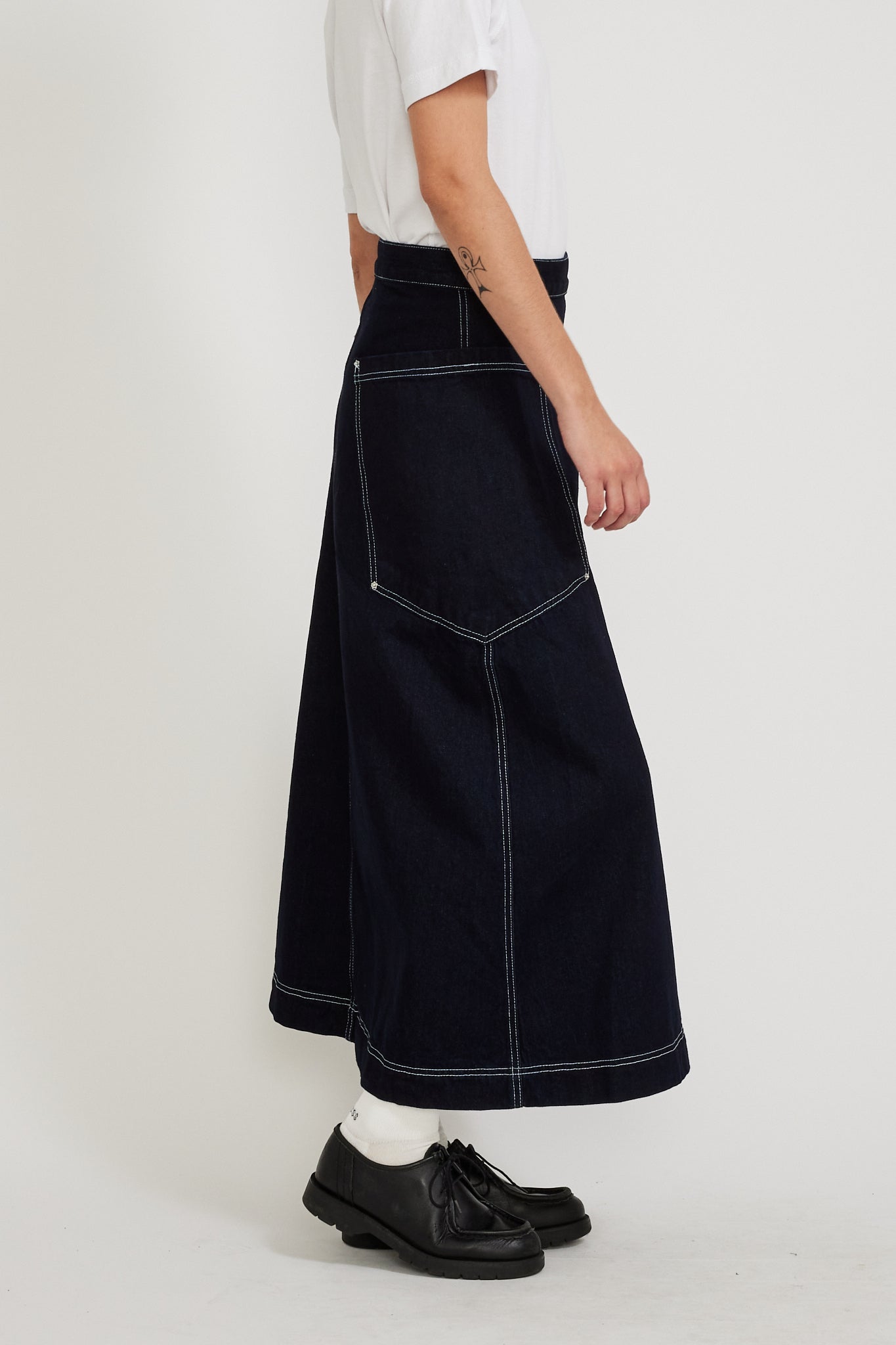 Larriet | Wrap Skirt Indigo | Maplestore