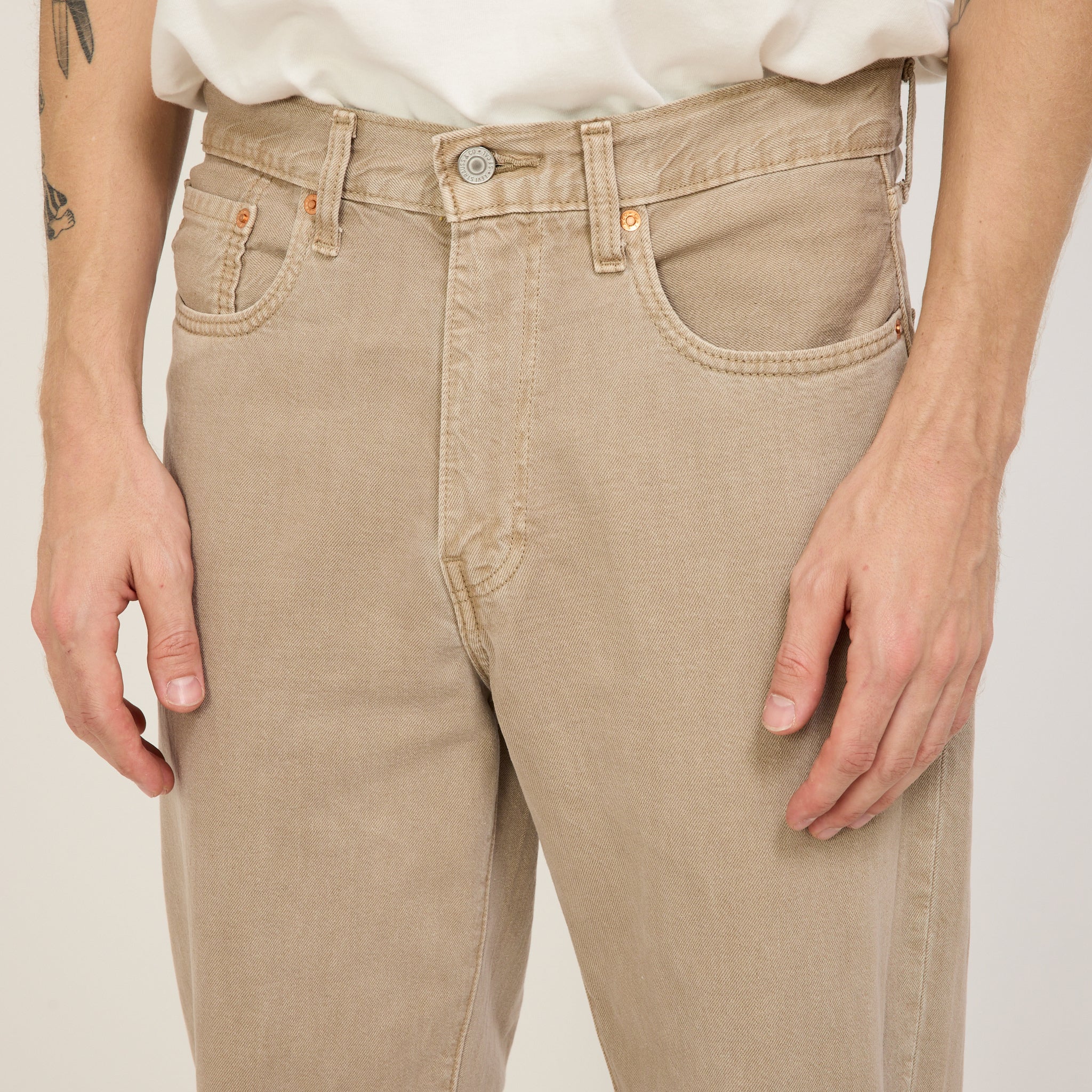 Levis | 568 Loose Straight Vintage Khaki | Maplestore