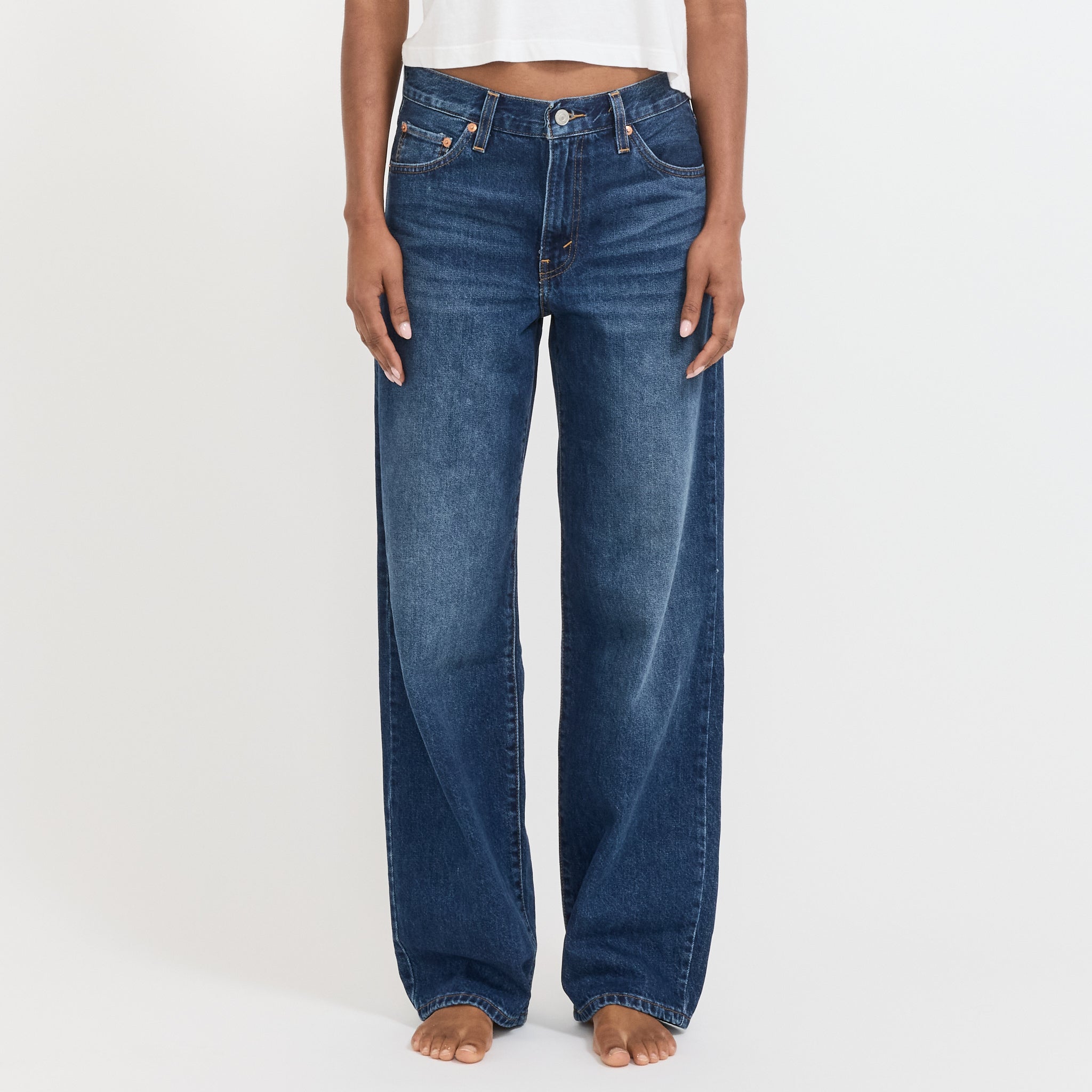 Baggy Dad She's Nice Womens Denim Jeans | Maplestore