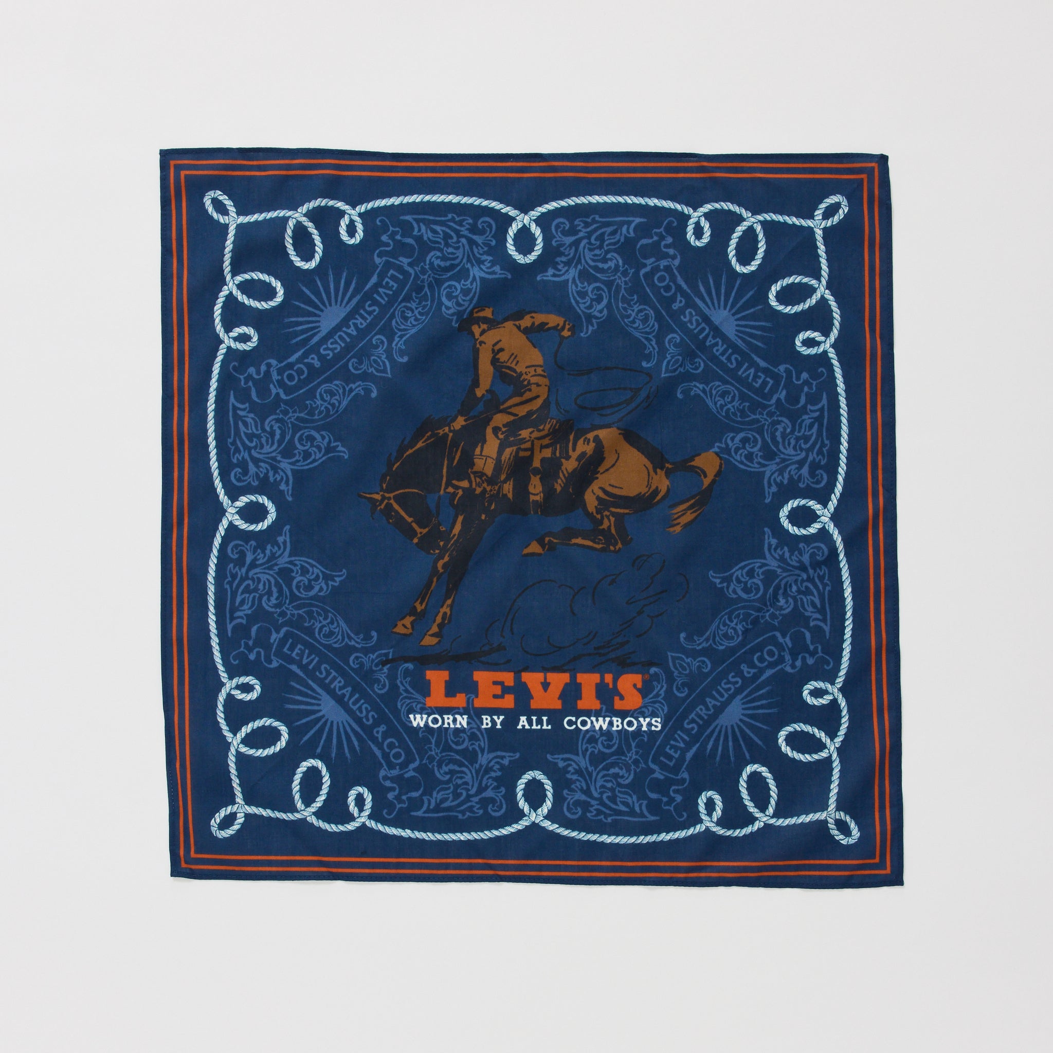 Rodeo Champion Bandana Dress Blues