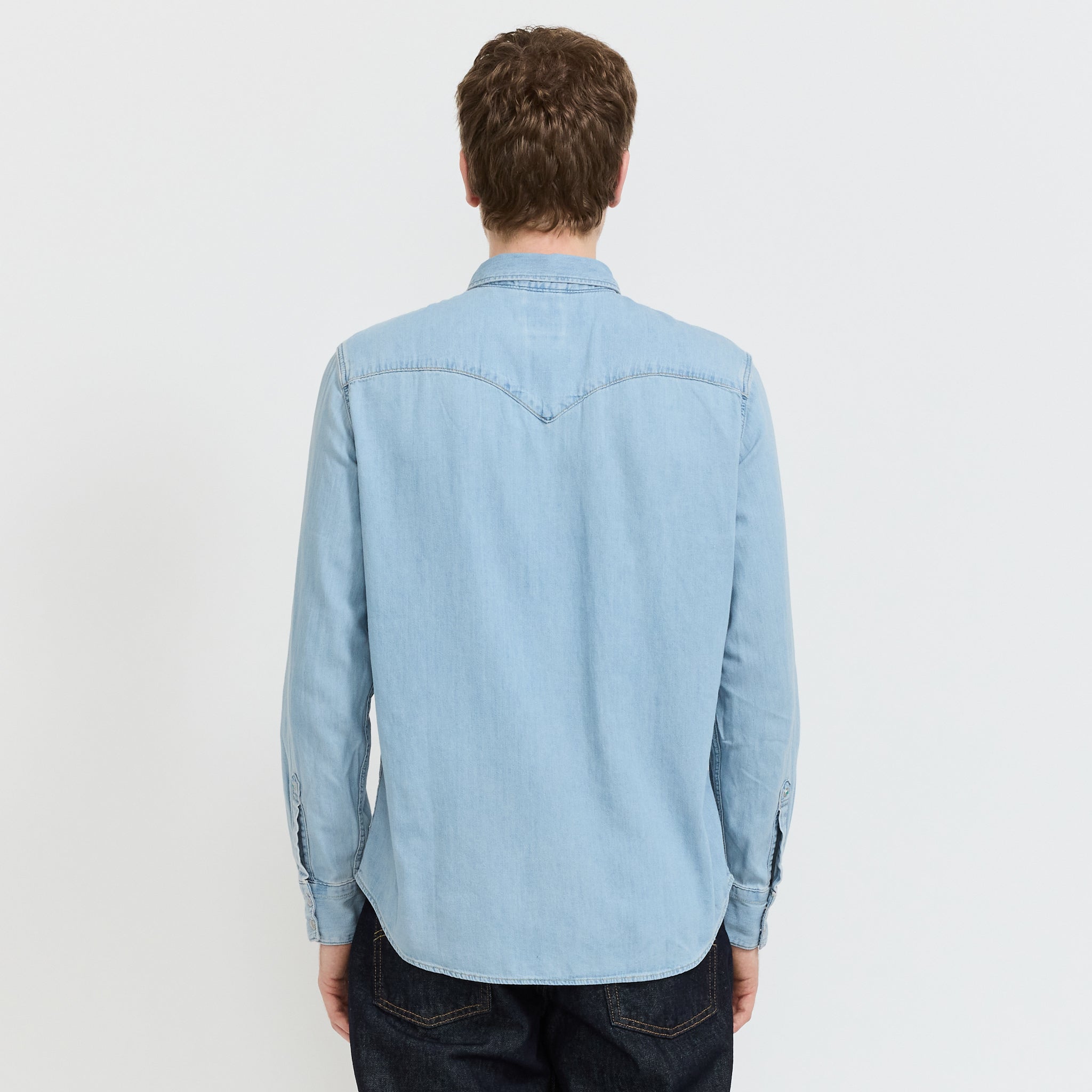 Levis | Barstow Special Edition Western Shirt Turquoise Rivet | Maplestore