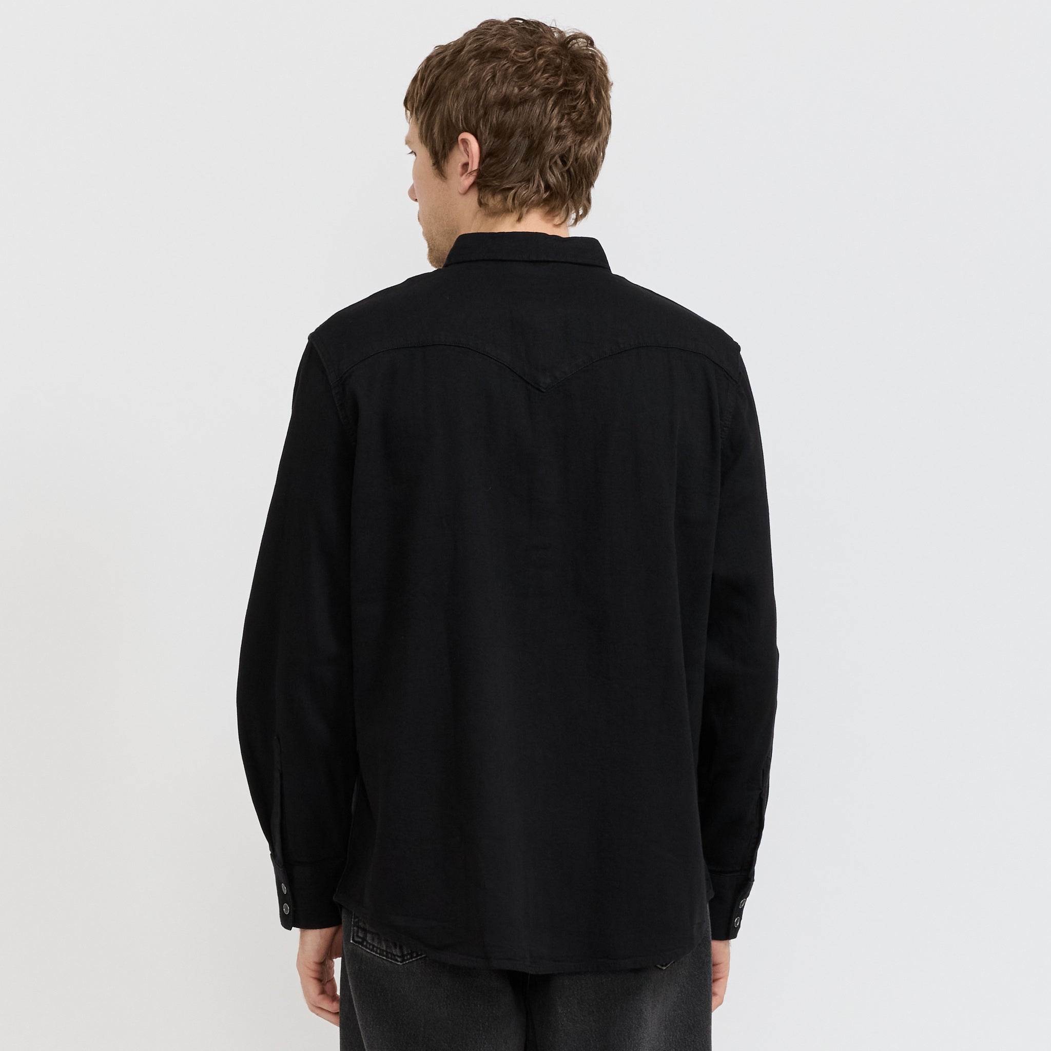 Levis | Barstow Western Standard Black Marble Denim Rinse | Maplestore