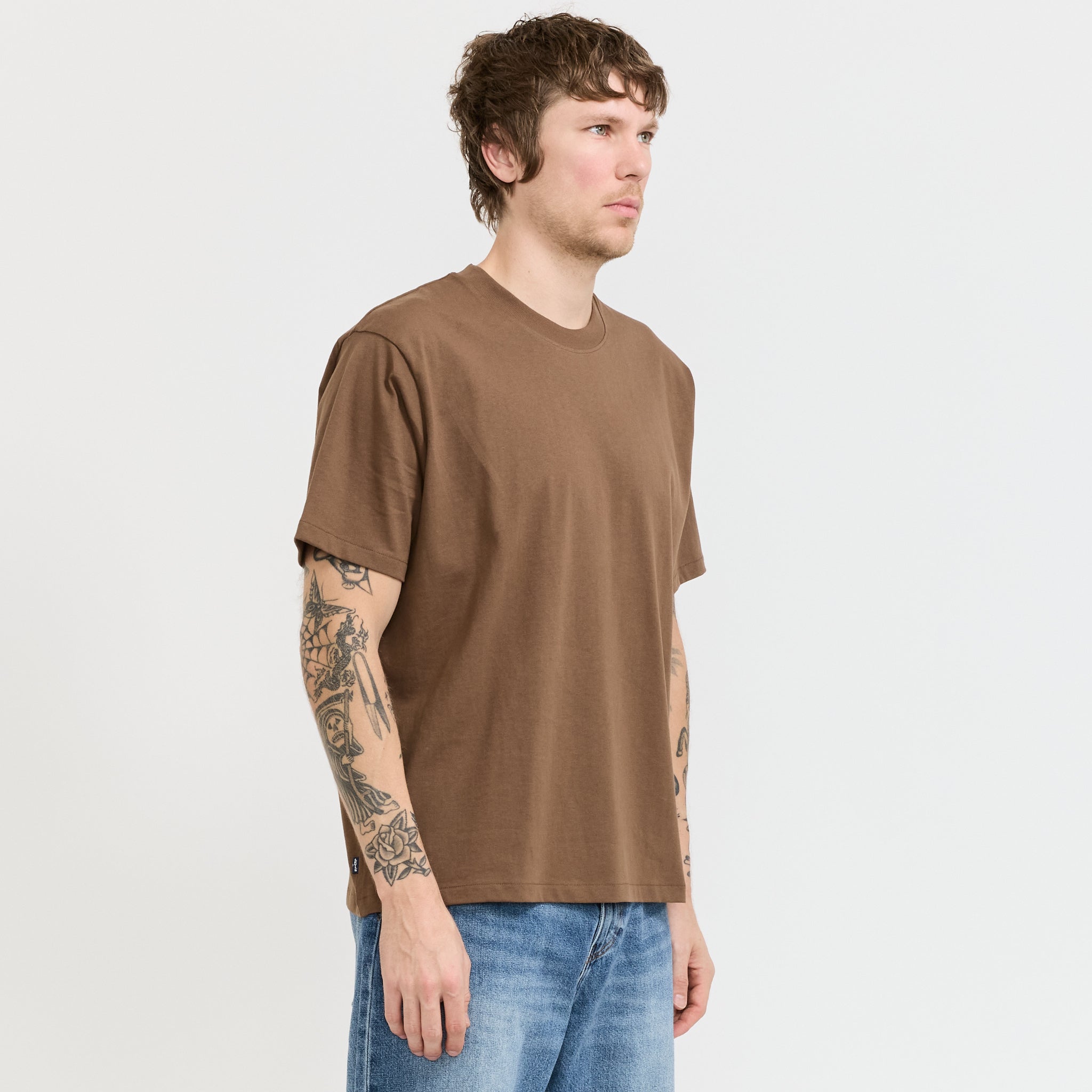 Blue Tab Relaxed Tee Rain Drum