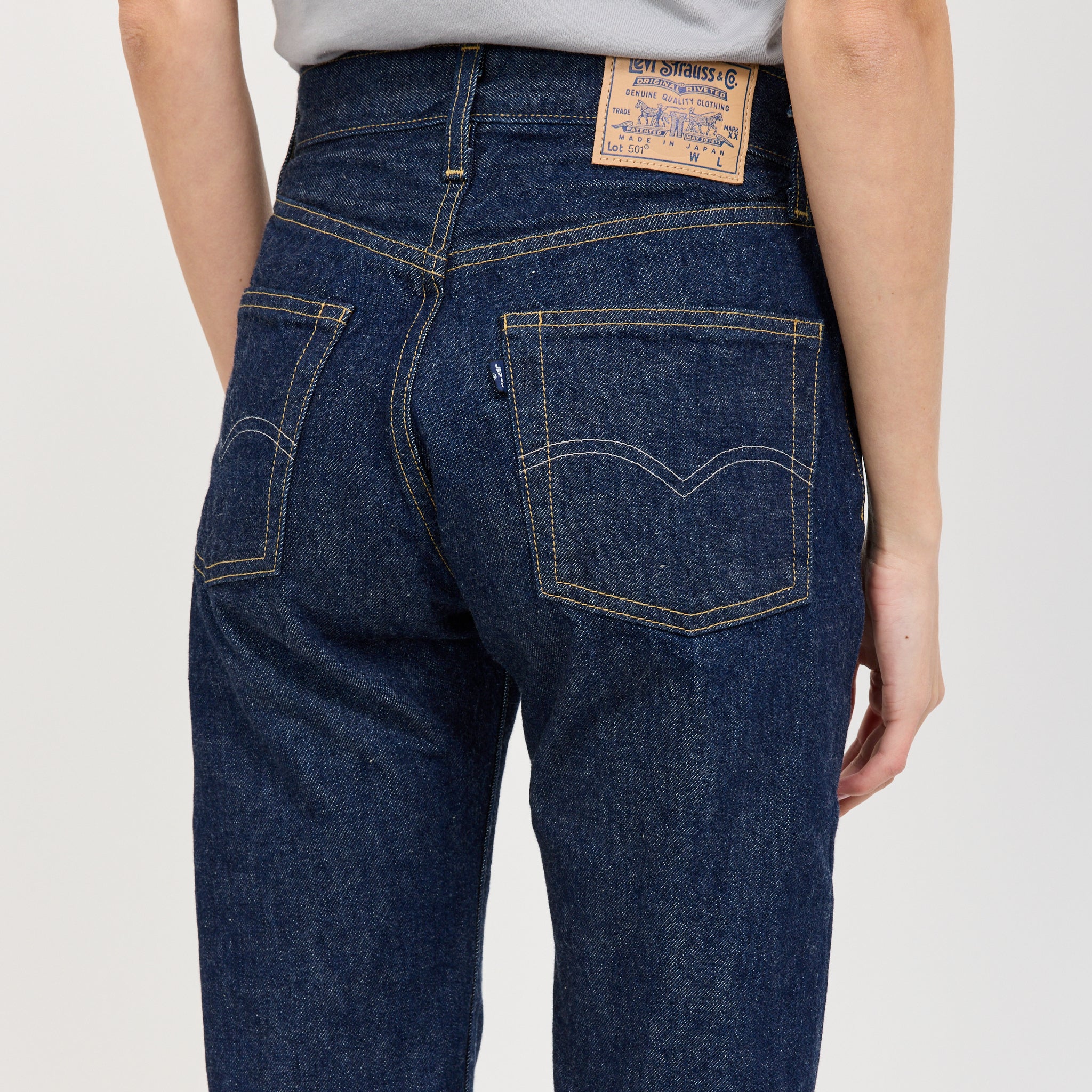 Blue Tab 70's 501 One Wash