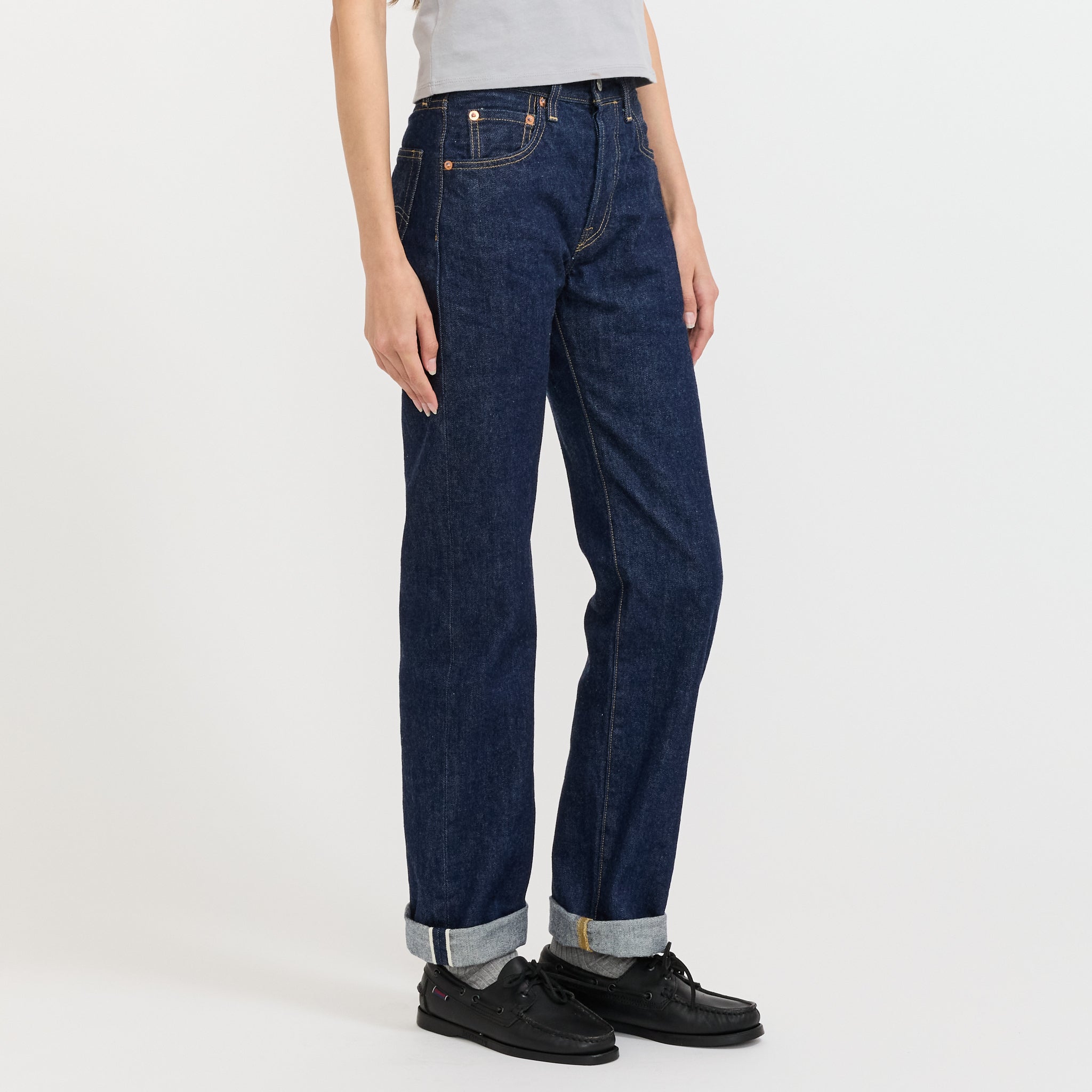 Blue Tab 70's 501 One Wash