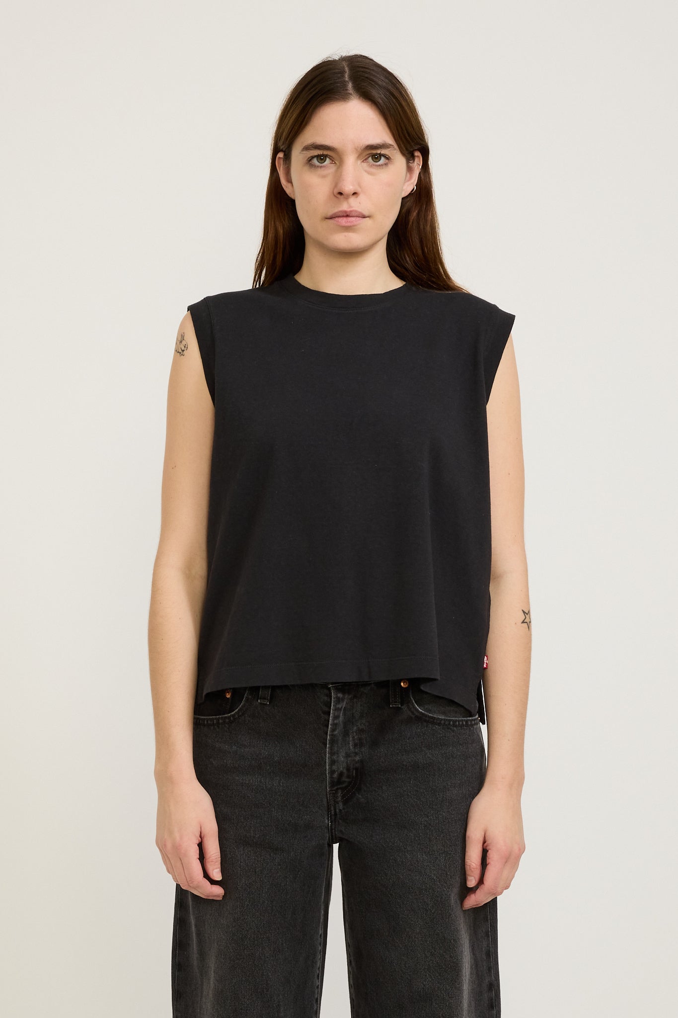 Levis | Boxy Tank Caviar Slub | Maplestore