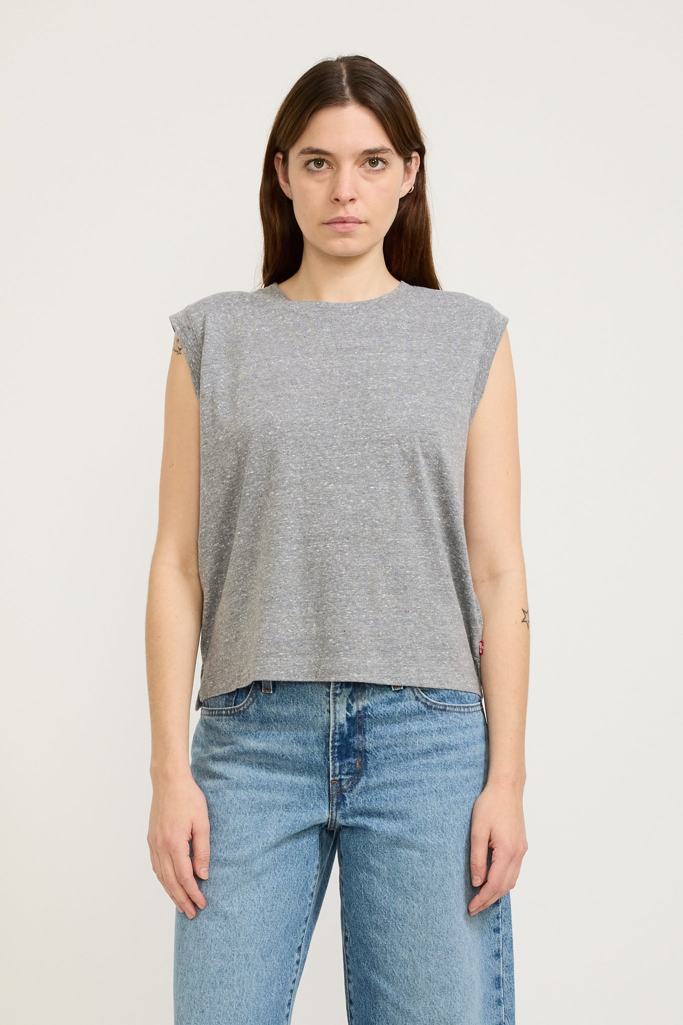 Levis | Boxy Tank Triblend Heather Gray | Maplestore