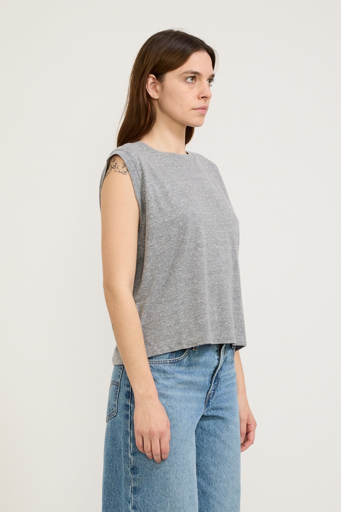 Levis | Boxy Tank Triblend Heather Gray | Maplestore