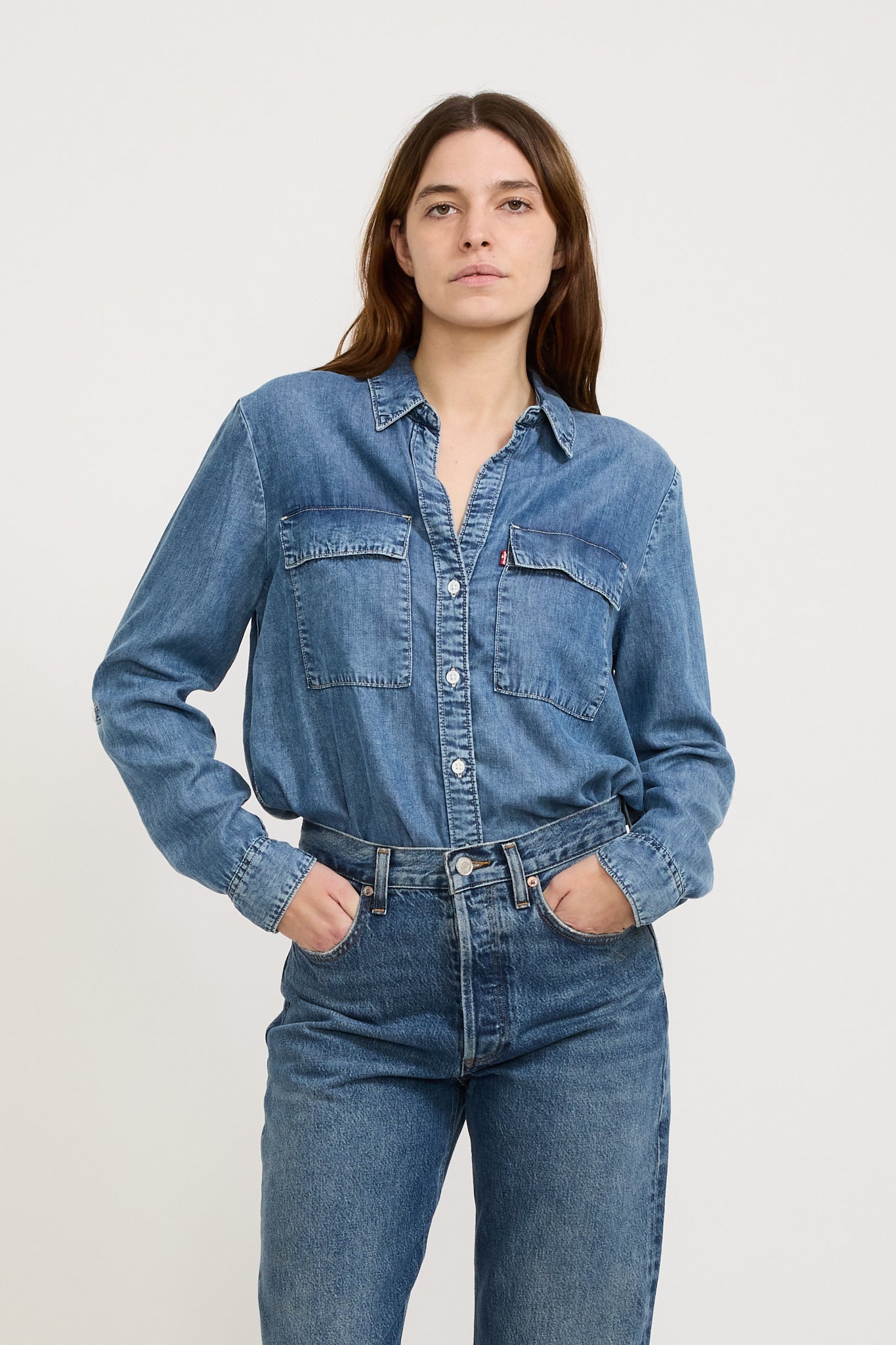 Levis | Doreen Utility Shirt Patches 2 | Maplestore