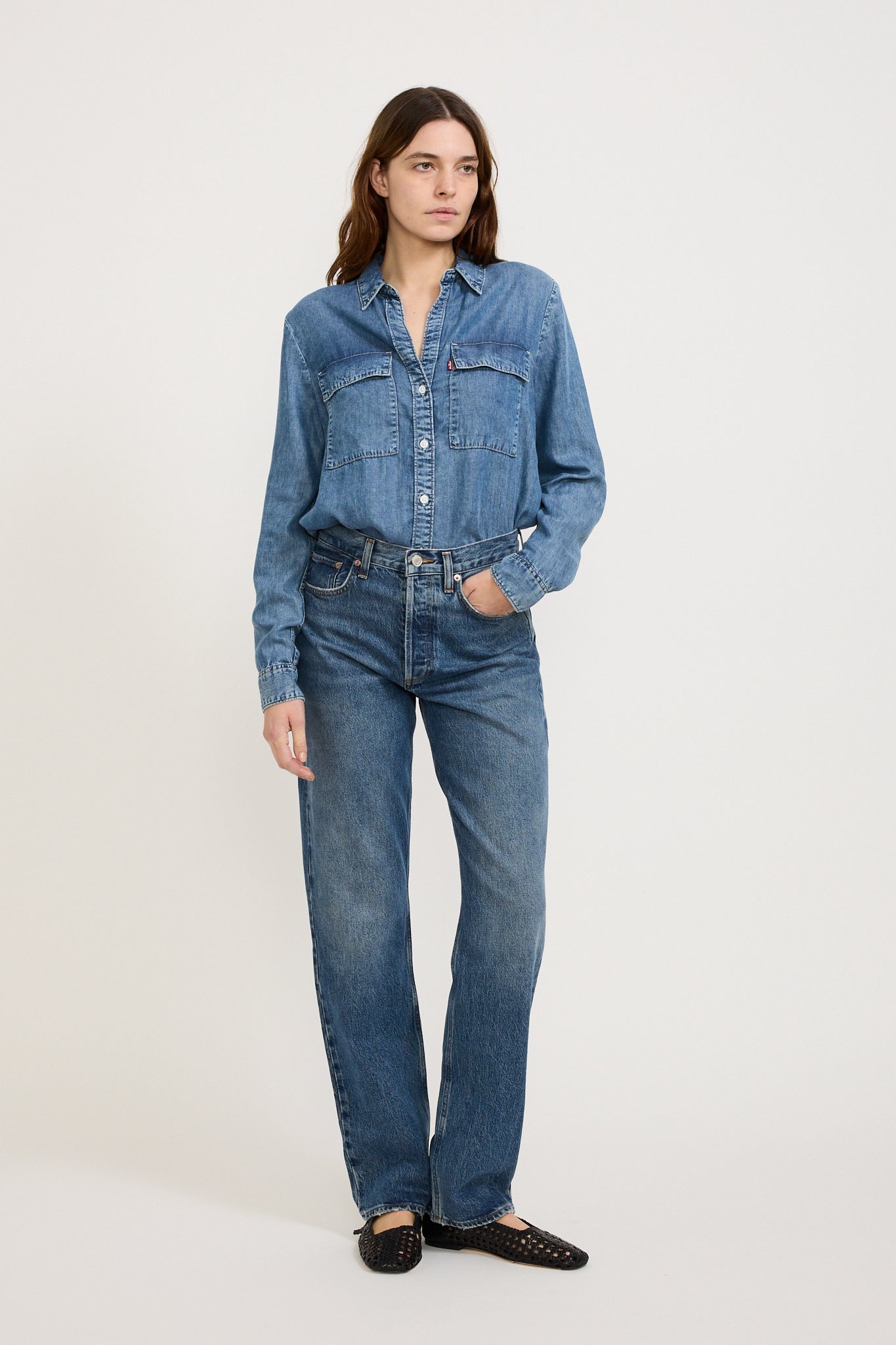 Levis | Doreen Utility Shirt Patches 2 | Maplestore