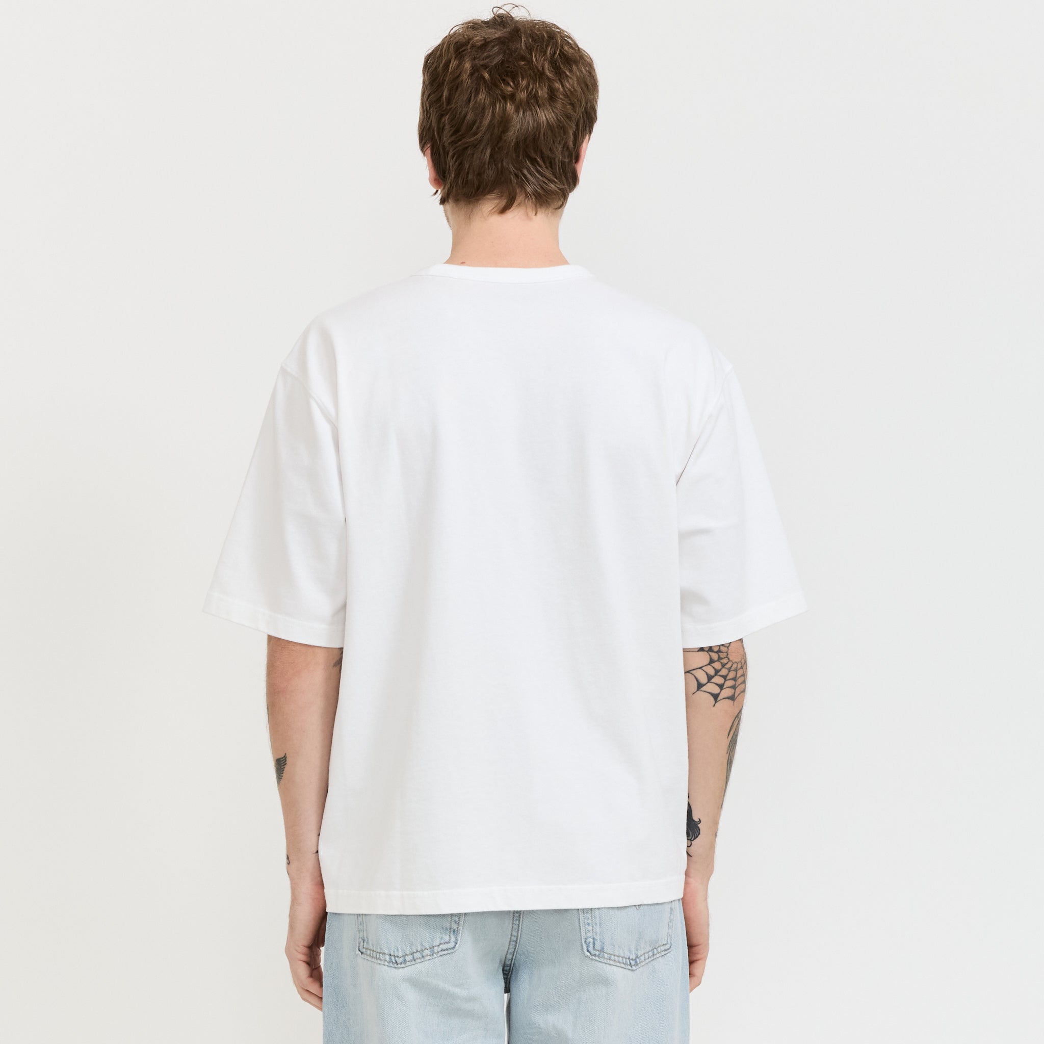 Heavy Weight Loose Tee Bright White