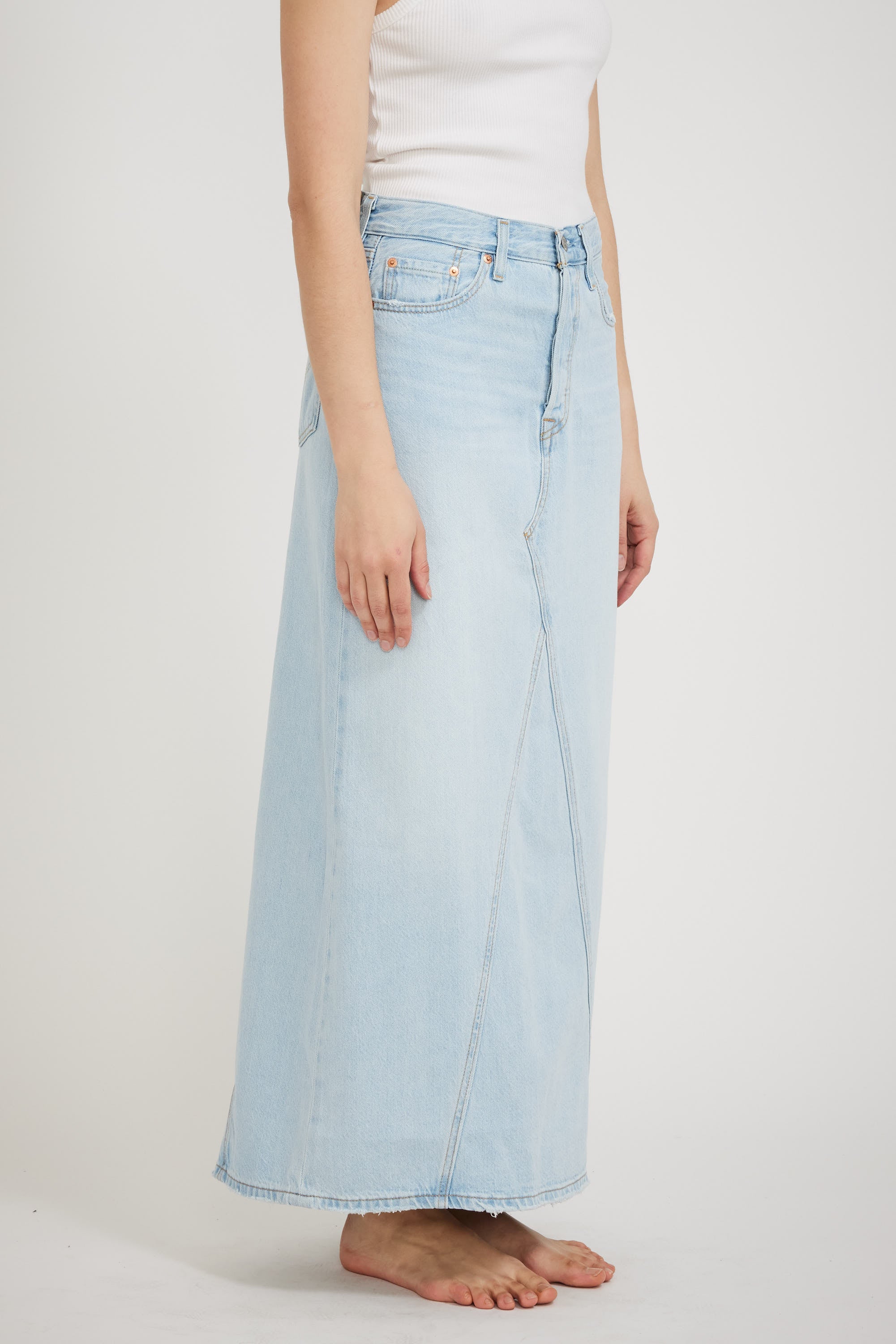 Levis Iconic Long Skirt My So Called Pant Maplestore