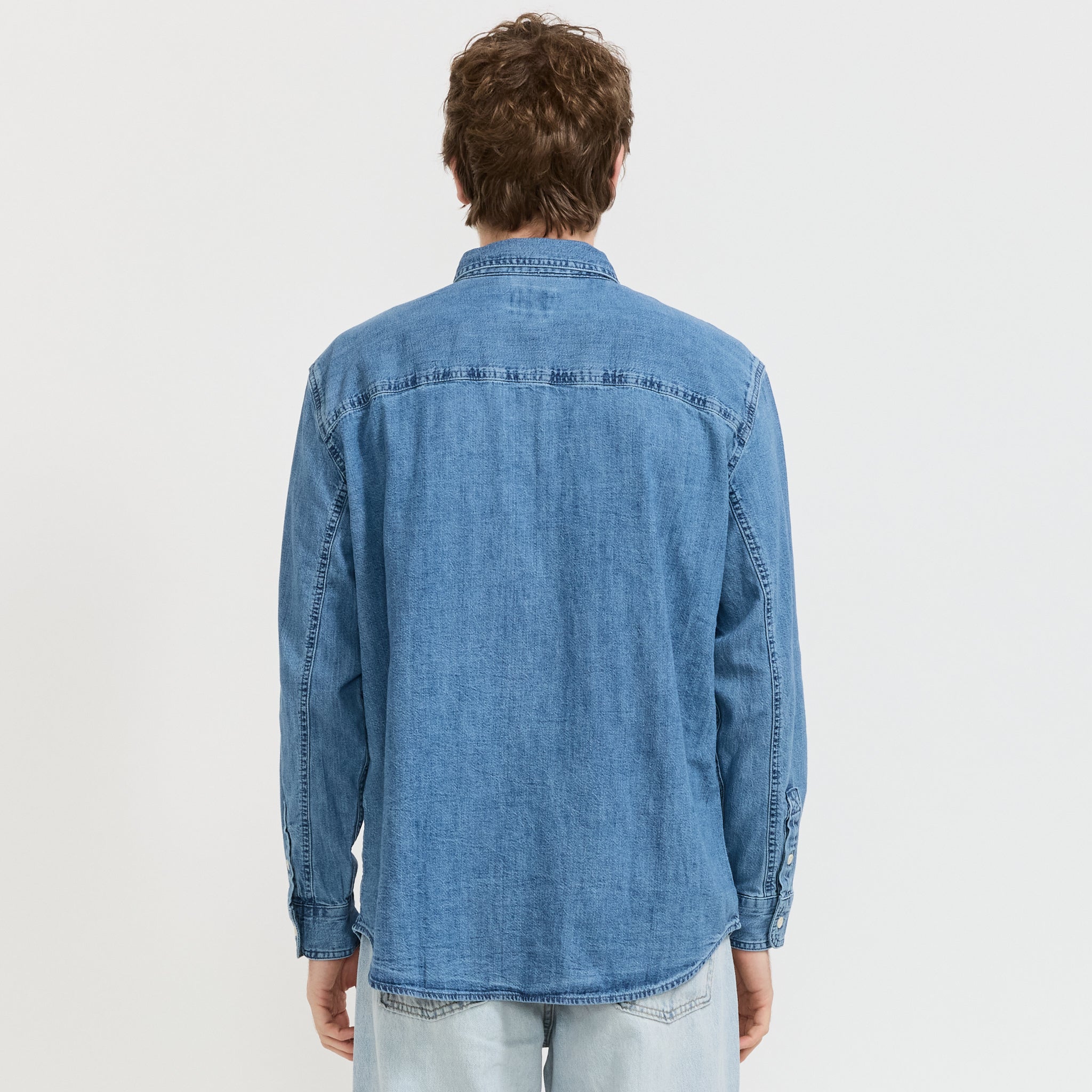 Mariposa Worker Shirt Ani Mid Wash